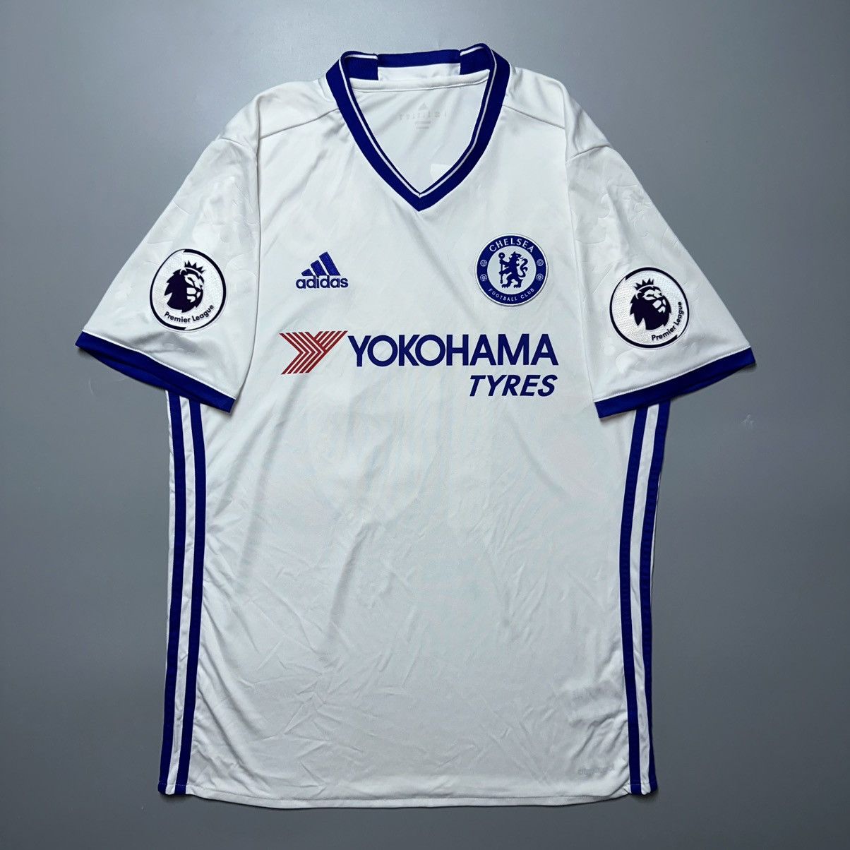 Vintage CHELSEA ADIDAS 2016/2017 FOOTBALL THIRD JERSEY #10 HAZARD Size US M / EU 48-50 / 2 - 2 Thumbnail