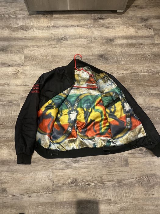 vintage bomber jacket nike