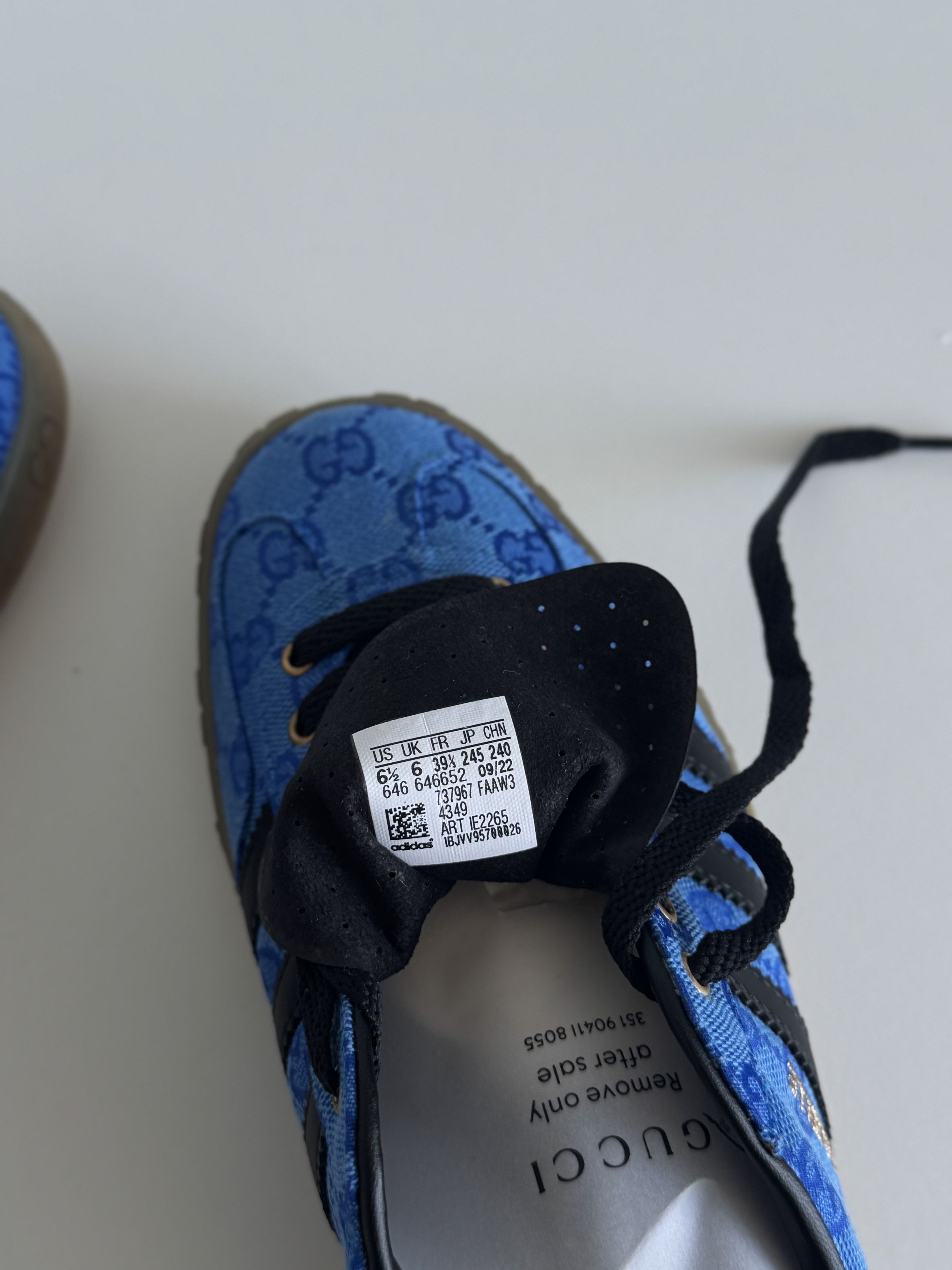 Adidas × Gucci Gucci x Adidas sneakers | 39 1/3 | New Size US 6.5 / EU 39-40 - 14 Thumbnail