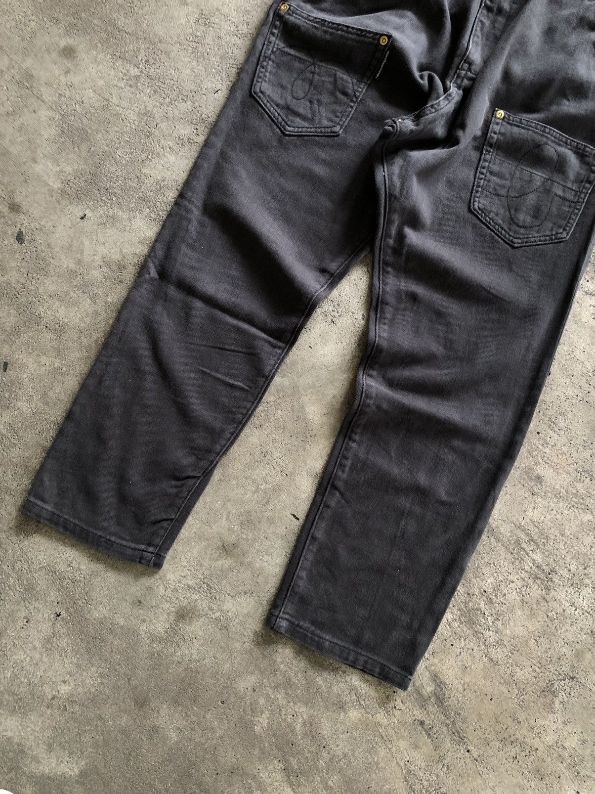 Issey Miyake × Japanese Brand × mercibeaucoup VTG ISSEY MIYAKE MERCIBEAUCOUP DENIM PANTS Size US 30 / EU 46 - 3 Thumbnail