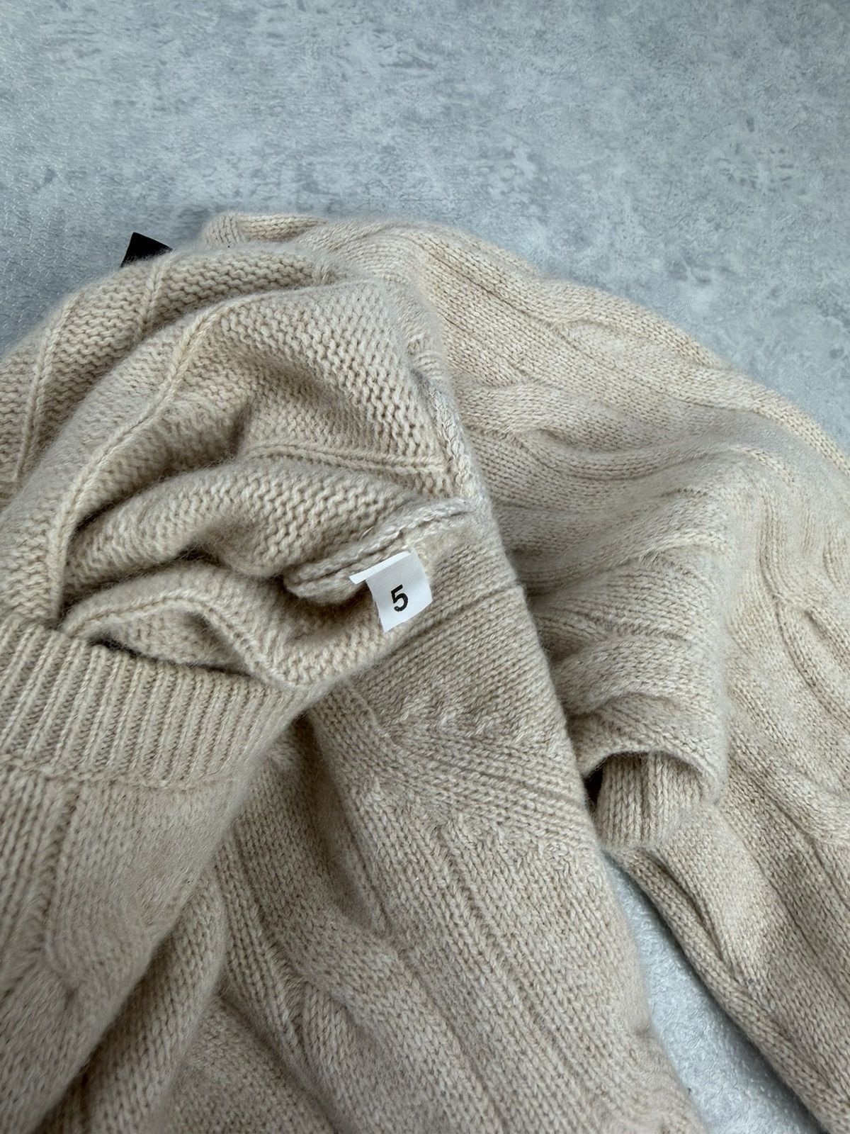 Other Cellini Wool Cashmere Cable Knit Sweater Size 5 Size US L / EU 52-54 / 3 - 7 Thumbnail