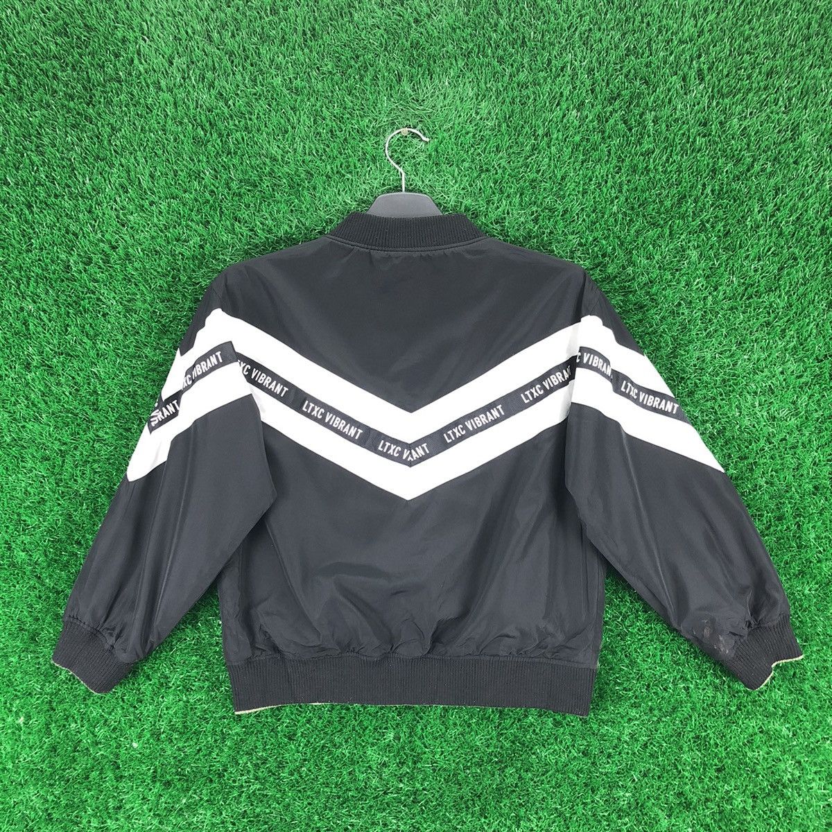 Japanese Brand Vintage Bomber Reversible Jacket Kid by Lovetoxic Size US XXS / EU 40 - 4 Thumbnail