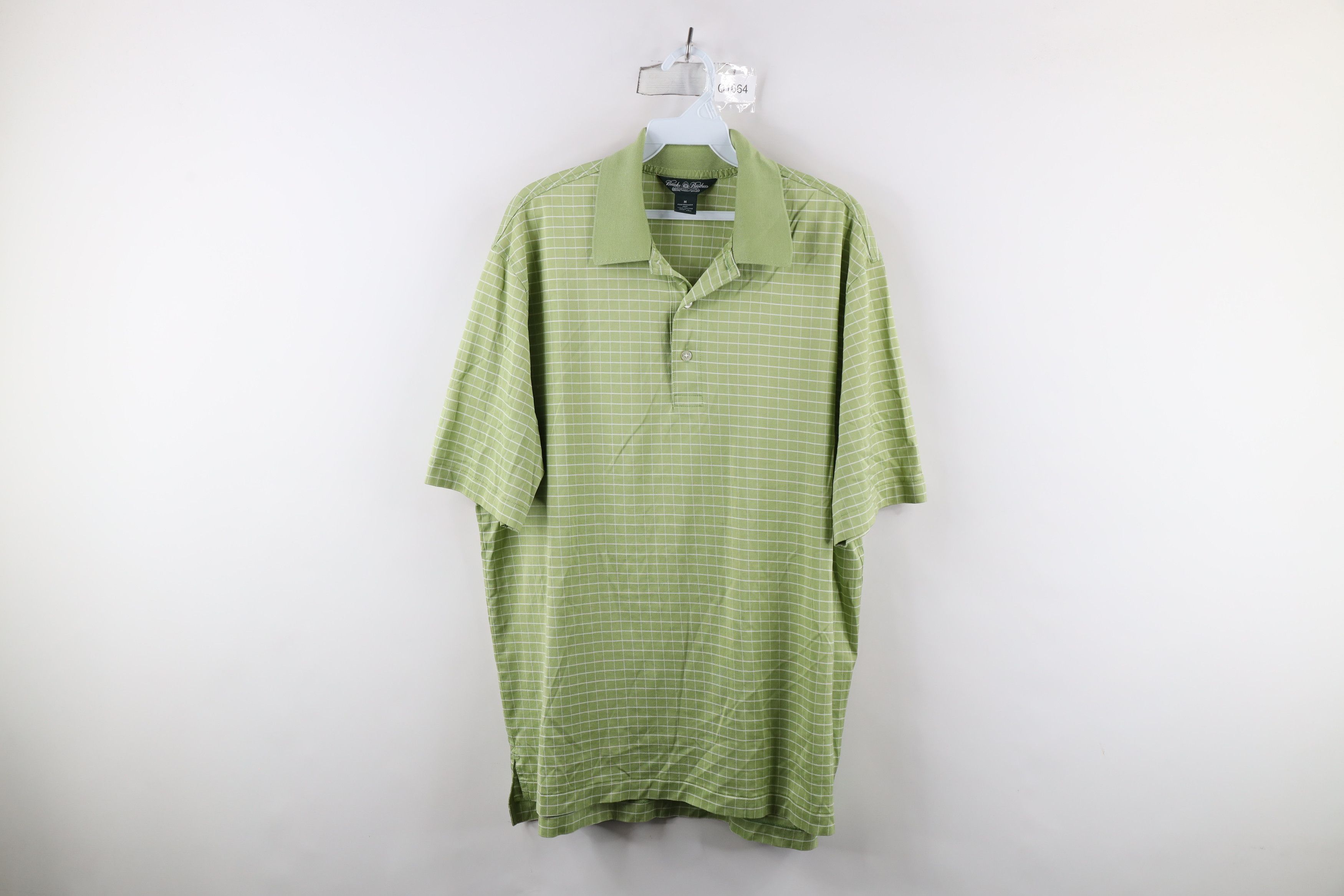 Brooks Brothers × Vintage Vintage Brooks Brothers Short Sleeve Collared Polo Shirt Size US M / EU 48-50 / 2 - 1 Thumbnail