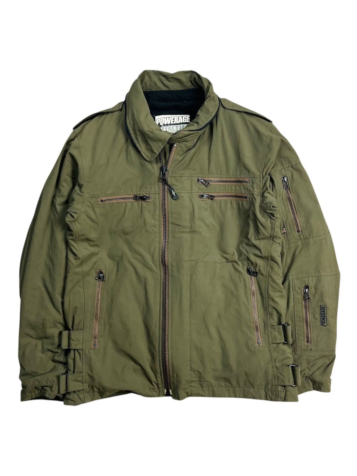 Isamu Katayama Backlash 2000s Powerage - Fur Collar Rider Cargo Jacket Size US M / EU 48-50 / 2 - 4 Thumbnail