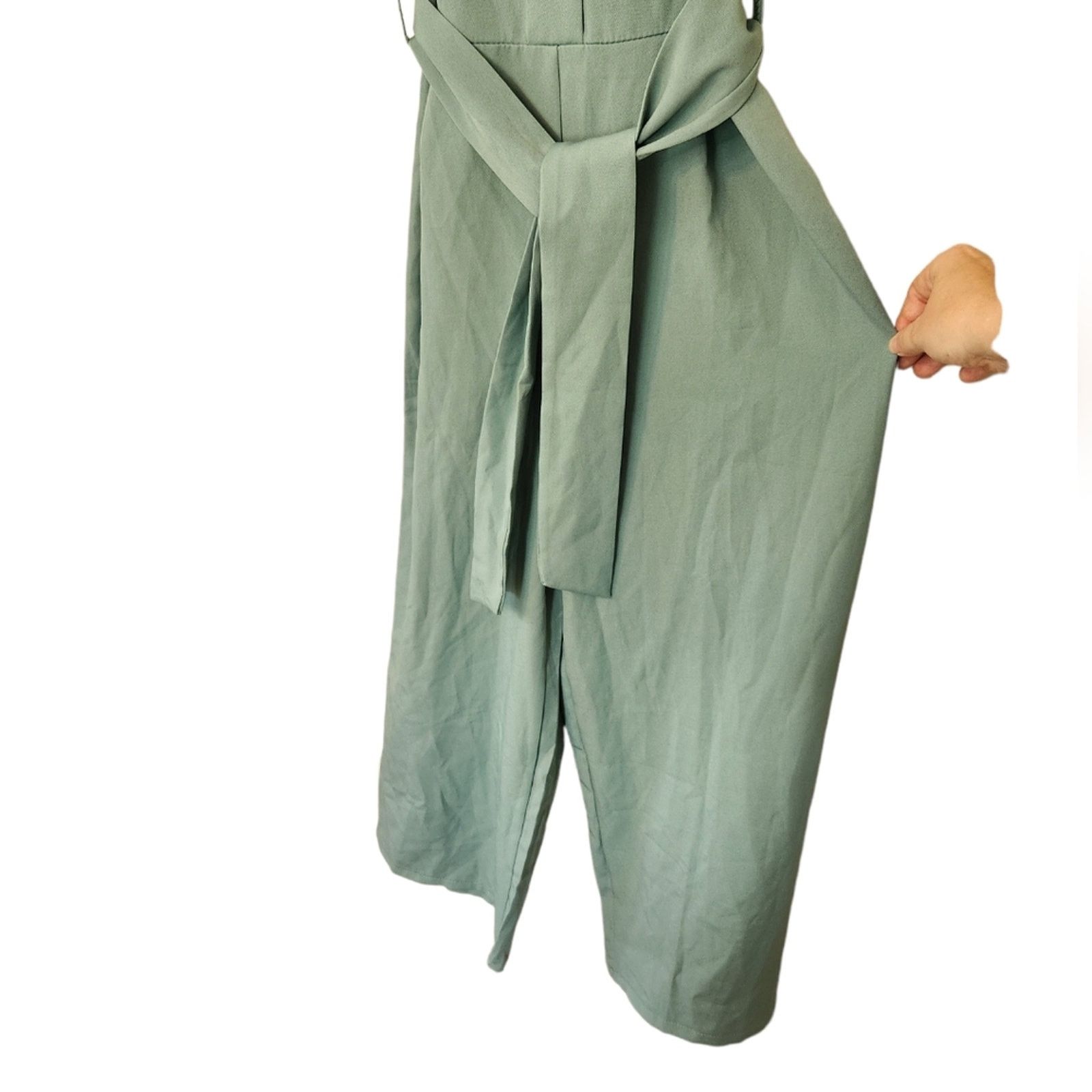 Nasty Gal NWT Nasty Gal Jump To It Wide Leg Jump Suit Small Size 28" / US 6 / IT 42 - 8 Thumbnail