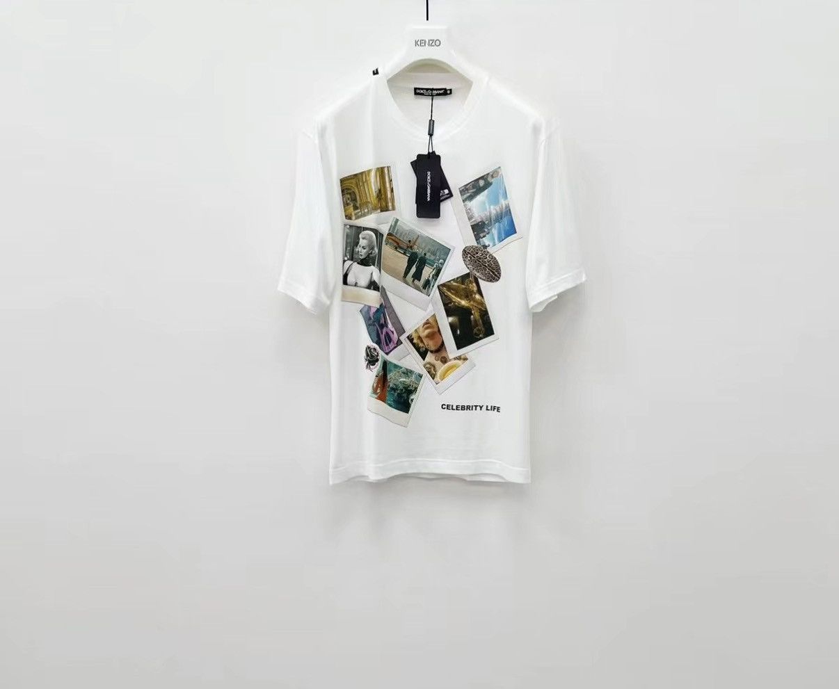 Dolce & Gabbana Dolce & Gabbana 100% Cotton Short Sleeve T-shirt J30 Size US S / EU 44-46 / 1 - 1 Thumbnail