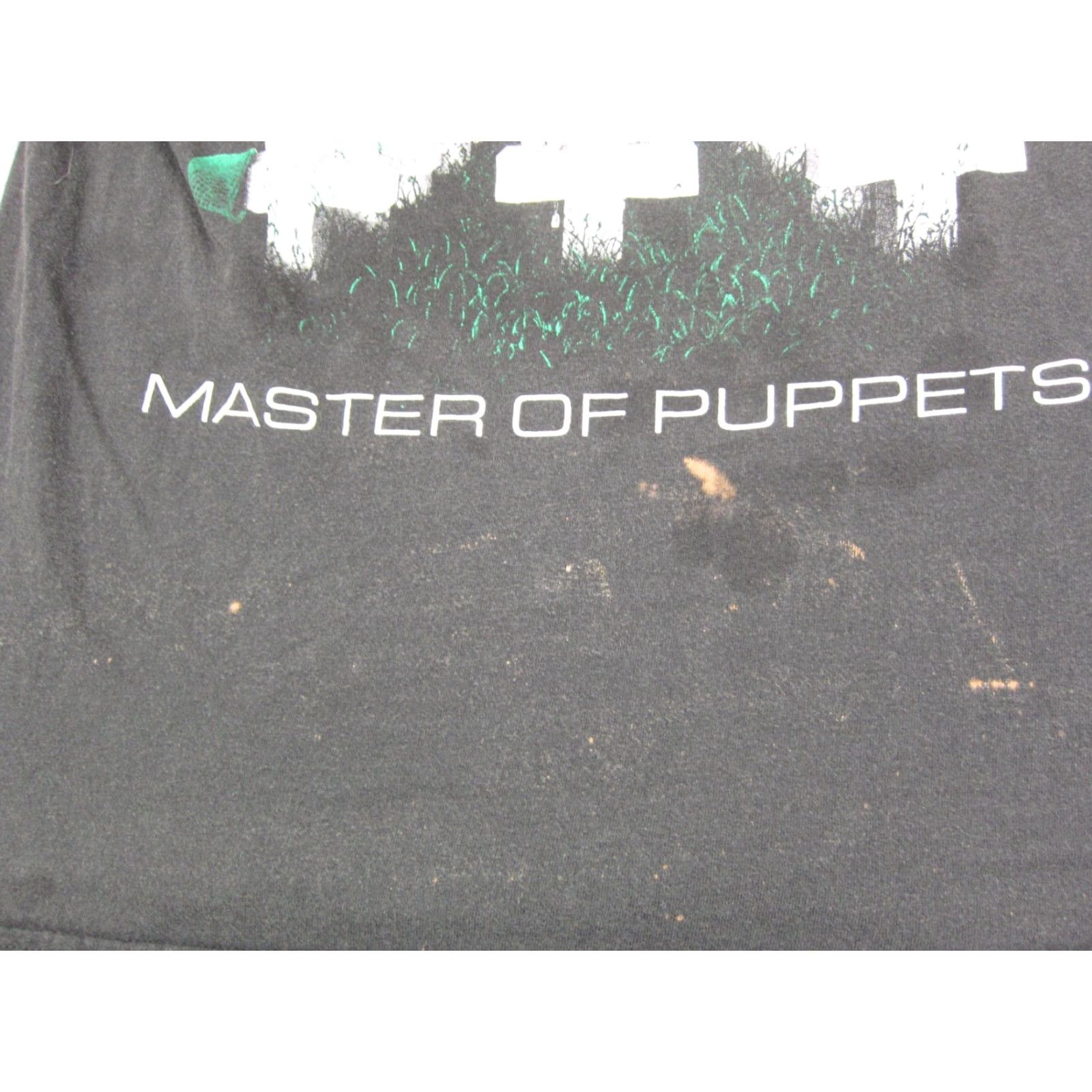 Vintage Metallica Shirt Adult S Black Master of Puppets Band Mens T-Shirt Size US S / EU 44-46 / 1 - 3 Thumbnail