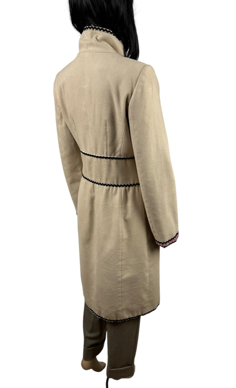 Designer × Max Mara PennyBlack Max Mara Line Long Coat Viscose-Cotton US6 Size S / US 4 / IT 40 - 8 Thumbnail