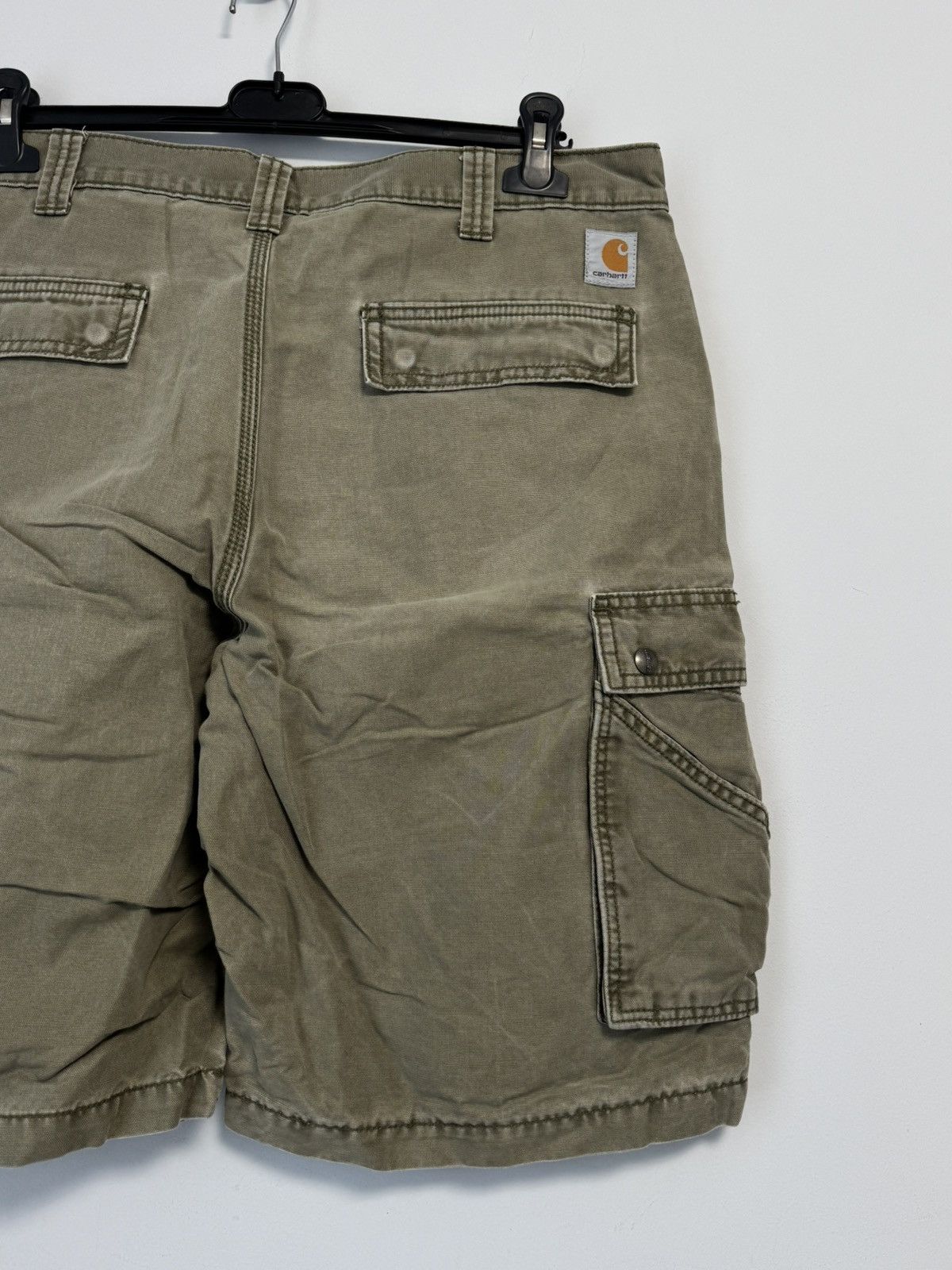 Carhartt Carhartt Relaxed Fit Cargo Short 36 earth olive distress wip Size US 36 / EU 52 - 2 Thumbnail