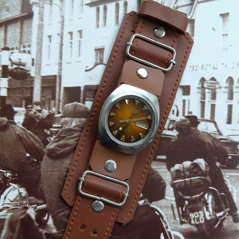 Japanese Brand × Seiko × Vintage Seiko 70s northern Glamrock suedehead smoothies etc culture Size ONE SIZE - 1 Thumbnail