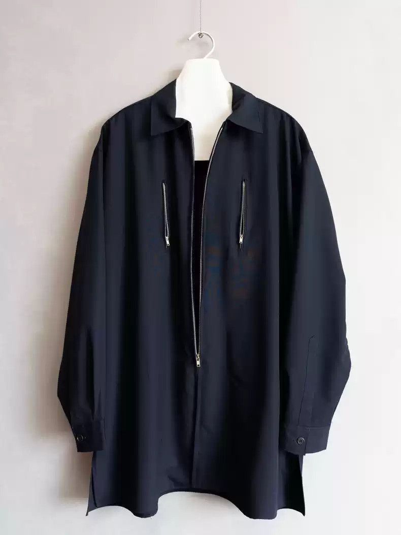 Yohji Yamamoto Yohji Yamamoto Yohji Yamamoto 91AW Show style zippered jac Size US M / EU 48-50 / 2 - 1 Thumbnail