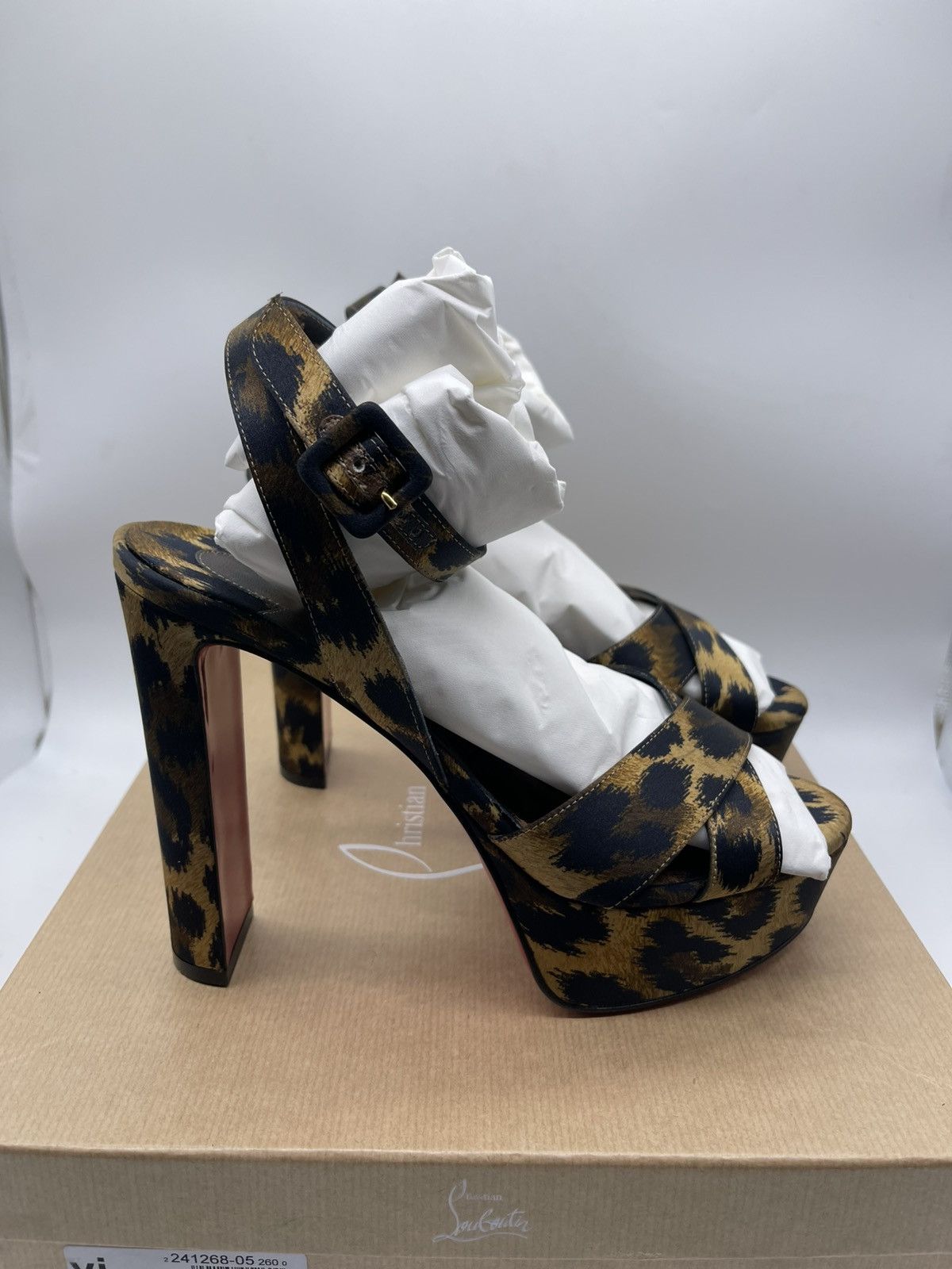 Christian Louboutin Christian Louboutin supramaiza leopard Heels size eu 39 Size US 9 / IT 39 - 1 Thumbnail