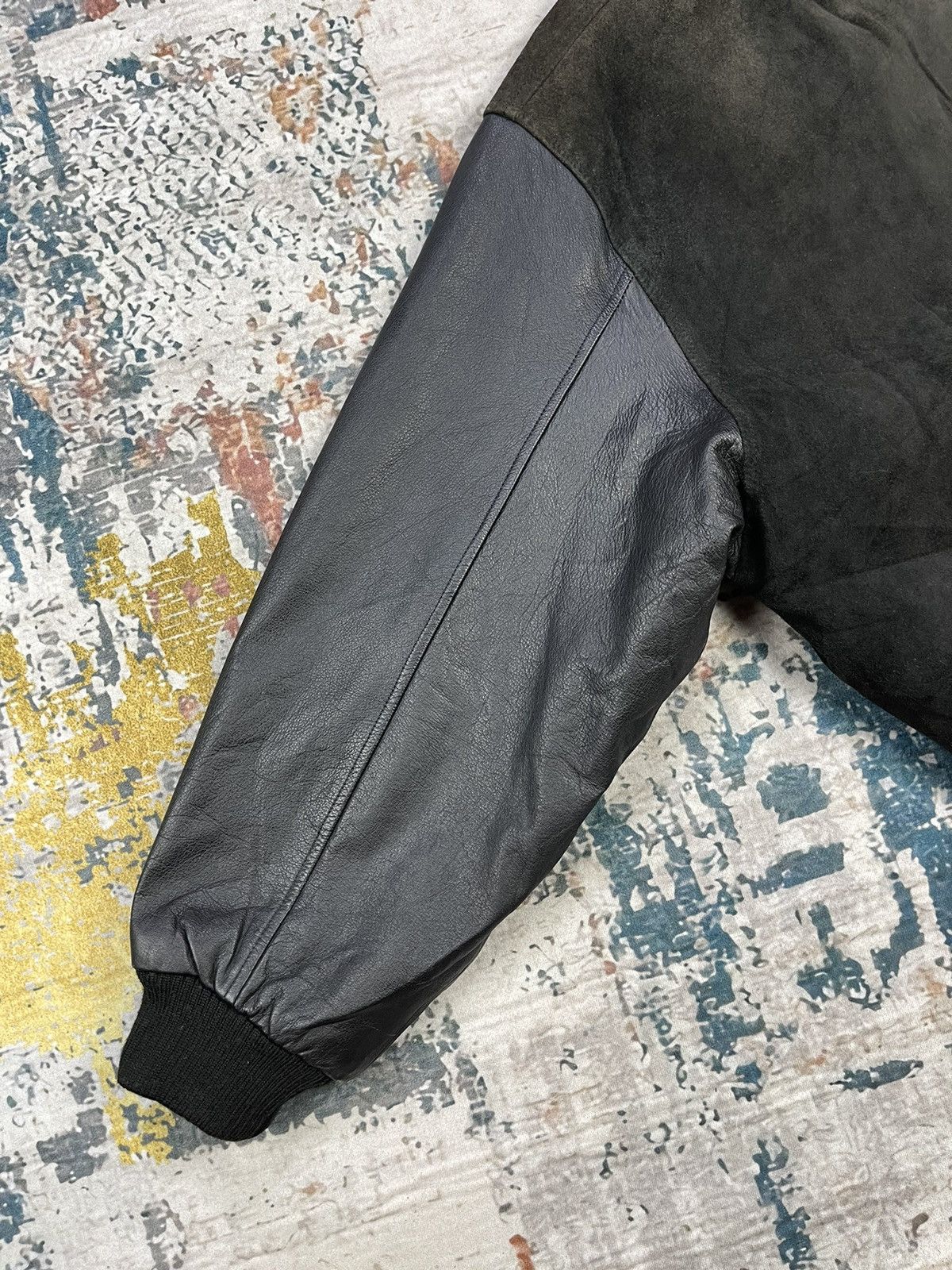 Vintage Prankish Flandre AW 88-89 Dolphin Leather Bombers Size US L / EU 52-54 / 3 - 6 Thumbnail