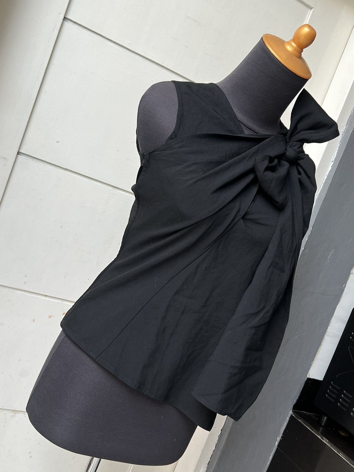 ATSURO TAYAMA ATSURO TAYAMA Black Tops Size XS / US 0-2 / IT 36-38 - 3 Thumbnail