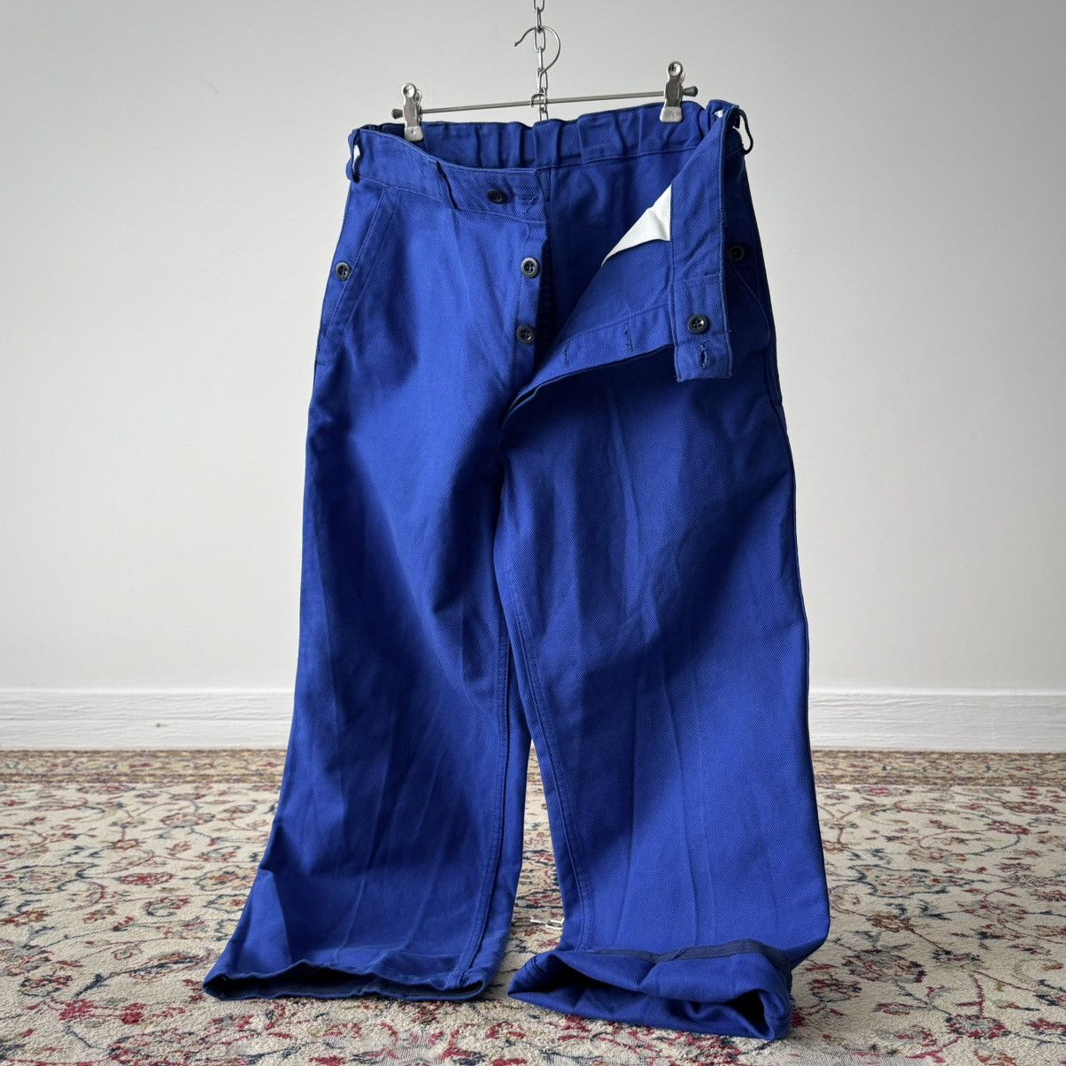 Vintage Vintage 80s Swiss Workwear 'Lutteurs' Carpenter Pants Size US 32 / EU 48 - 3 Thumbnail