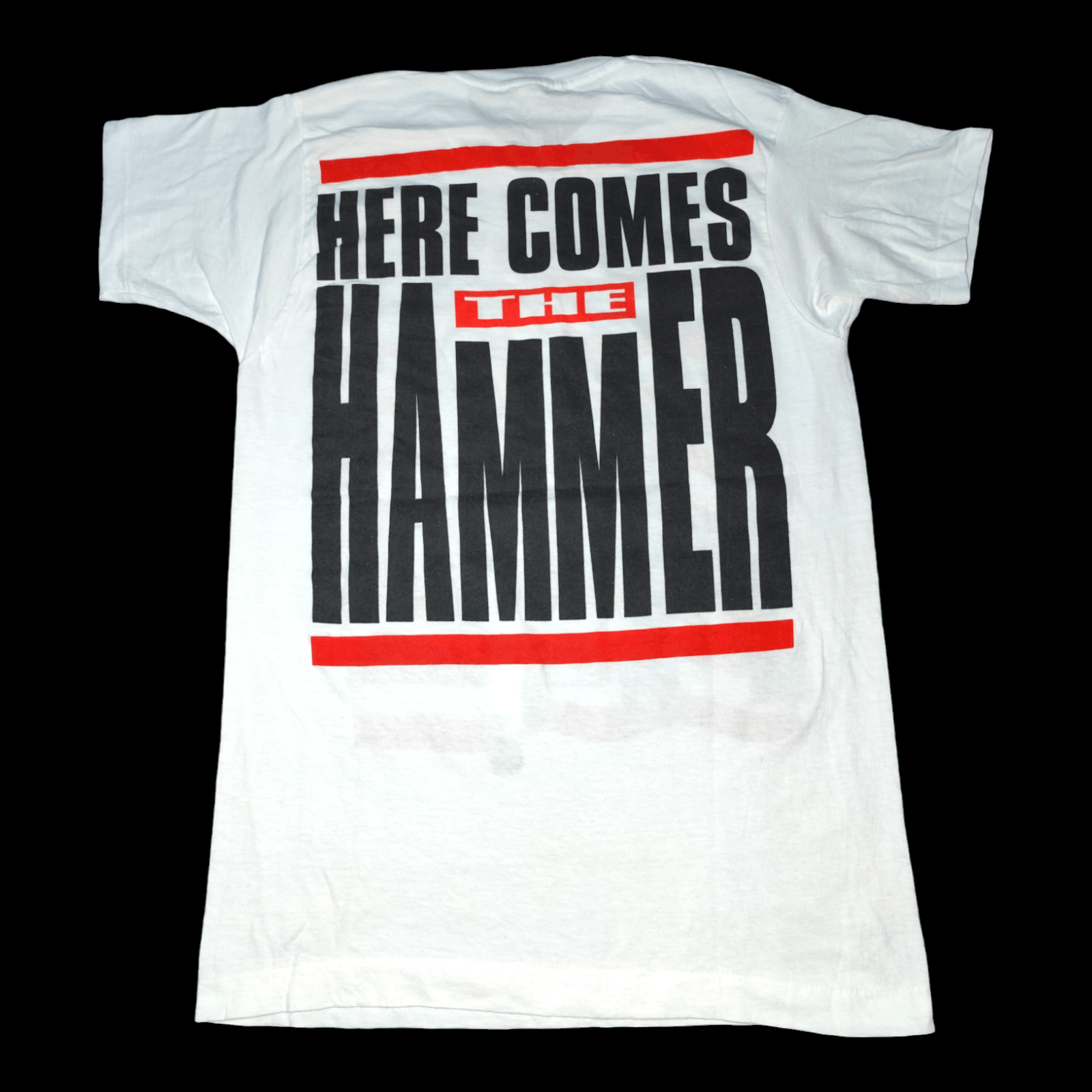 Rap Tees Vintage MC Hammer Here Come The Hammer Tee Shirt Size US M / EU 48-50 / 2 - 2 Thumbnail