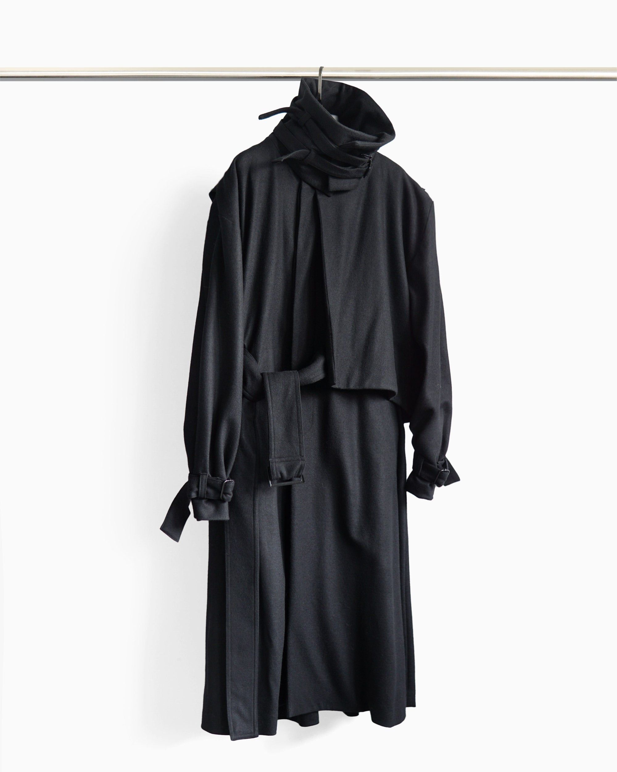Rosen Earhart Parachute Coat in Wool Size US L / EU 52-54 / 3 - 3 Thumbnail