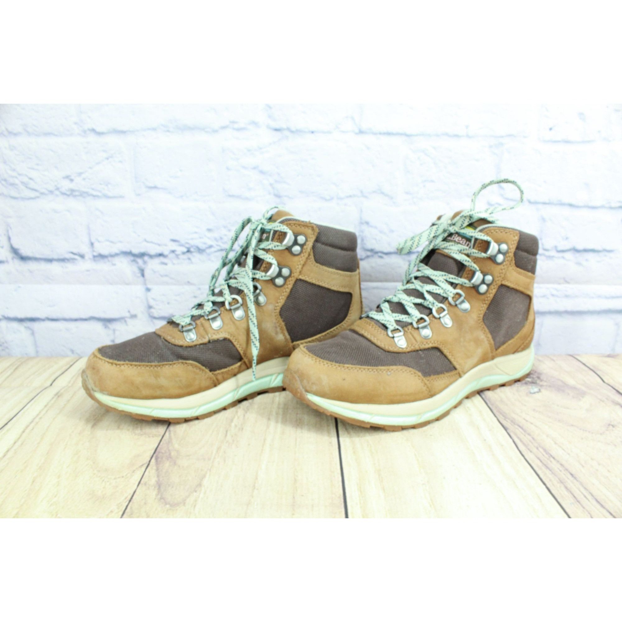 L.L. Bean LL Bean Mountain Classic Leather Waterproof Hiking Boots Size US 7.5 / IT 37.5 - 2 Thumbnail