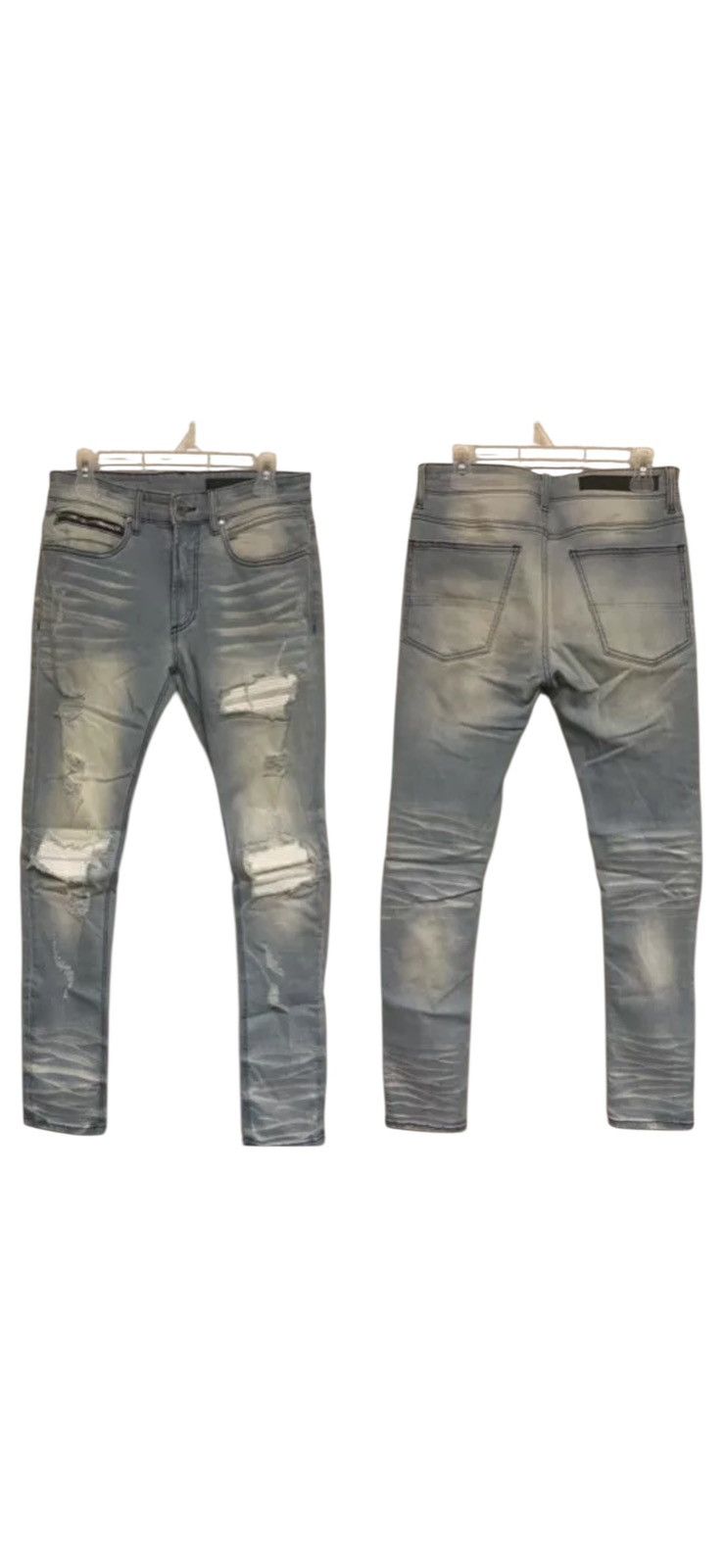 Other Rockstar Patchwork Jeans Ripped Bleached Jeans Pants Sz 30 Size US 30 / EU 46 - 1 Thumbnail