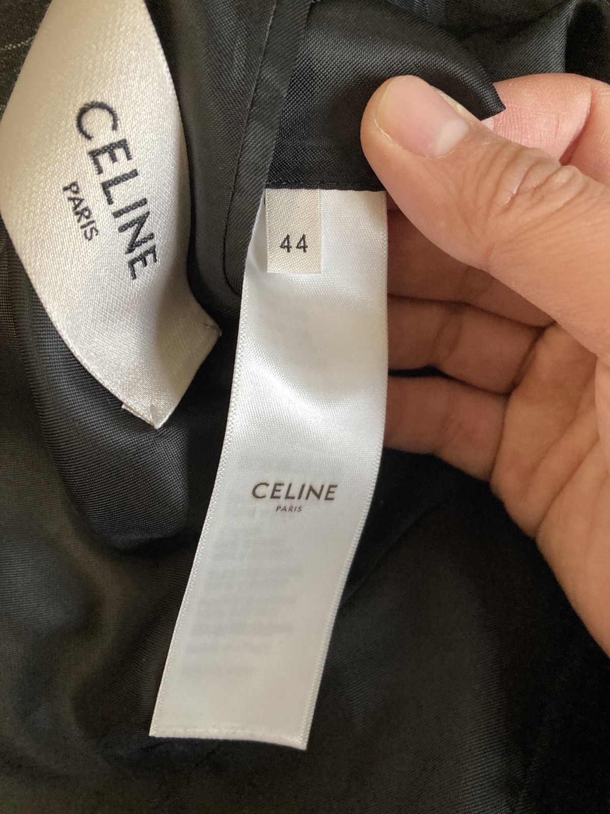 Celine CELINE BY HEDI SLIMANE 21SS RUNWAY BLAZER AND PANTS SUITS Size 44R - 12 Thumbnail