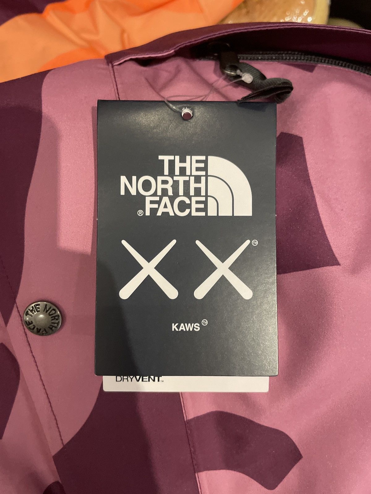 Kaws × The North Face Kaws x The North Face Purple 1986 Retro Mountain Jacket Size US XL / EU 56 / 4 - 4 Thumbnail