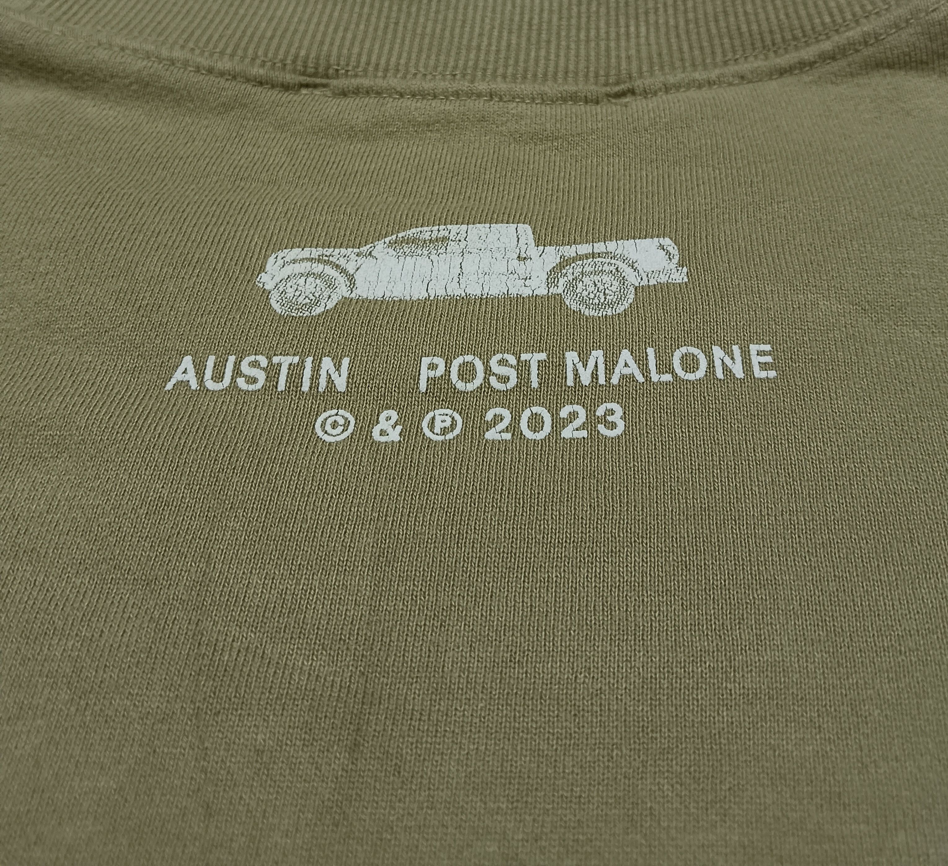 Rap Tees Post Malone Austin Tour Sweatshirt Size US L / EU 52-54 / 3 - 6 Thumbnail