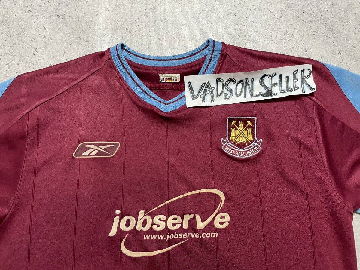 Reebok × Vintage Vintage Retro Football Jersey Reebok FC West Ham United Size US XL / EU 56 / 4 - 11 Thumbnail