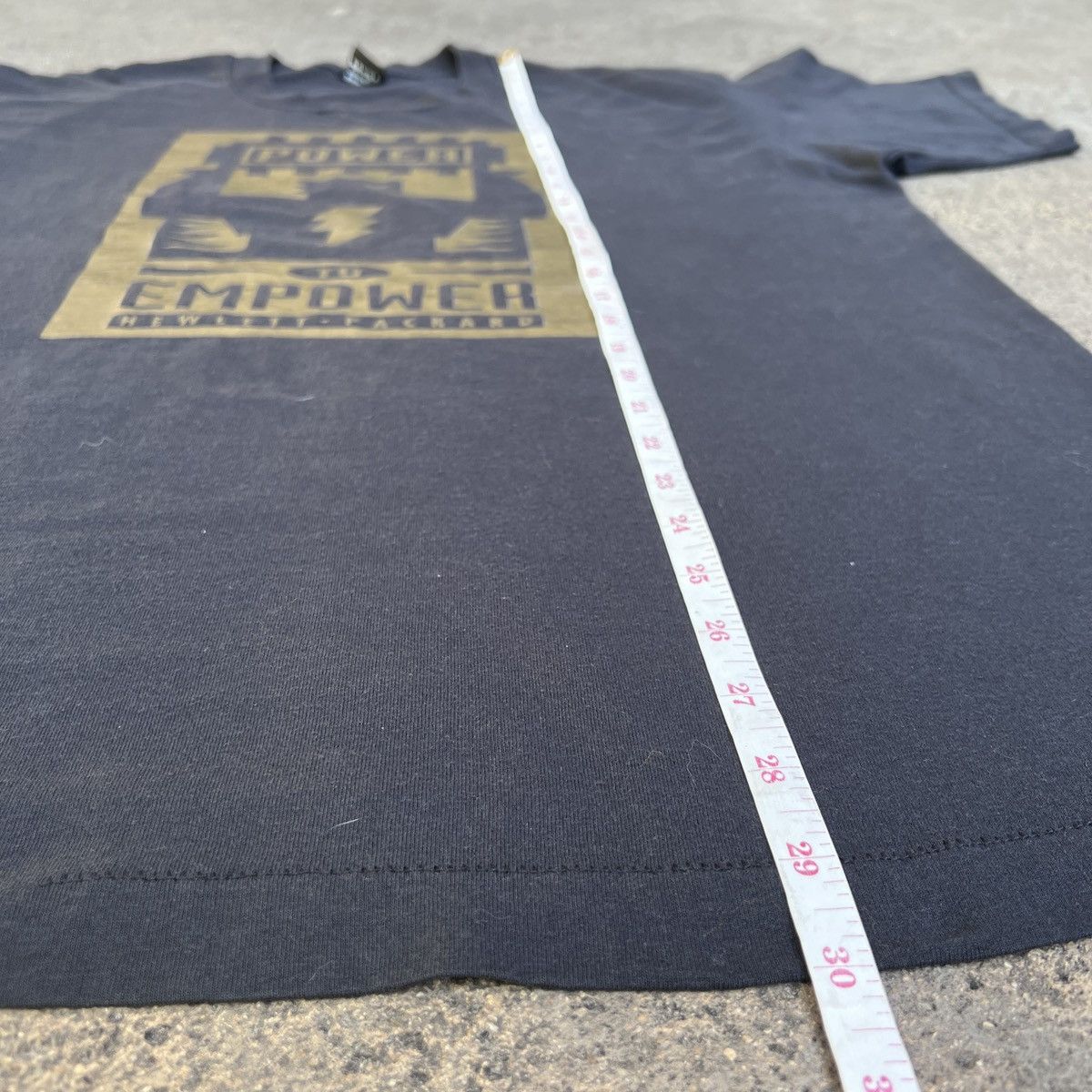 Vintage Vintage 90s Hewlett Packard HP Power To Empower Tee XL Faded Size US XL / EU 56 / 4 - 7 Thumbnail