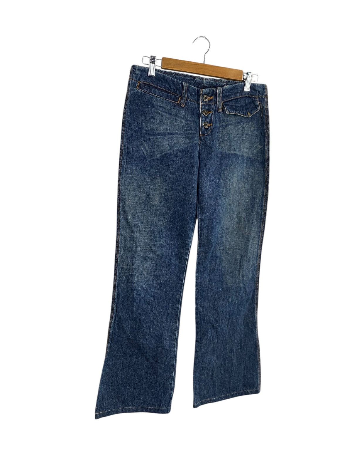 Volcom Vintage 90s volcom flared denim pant Size US 30 / EU 46 - 2 Thumbnail