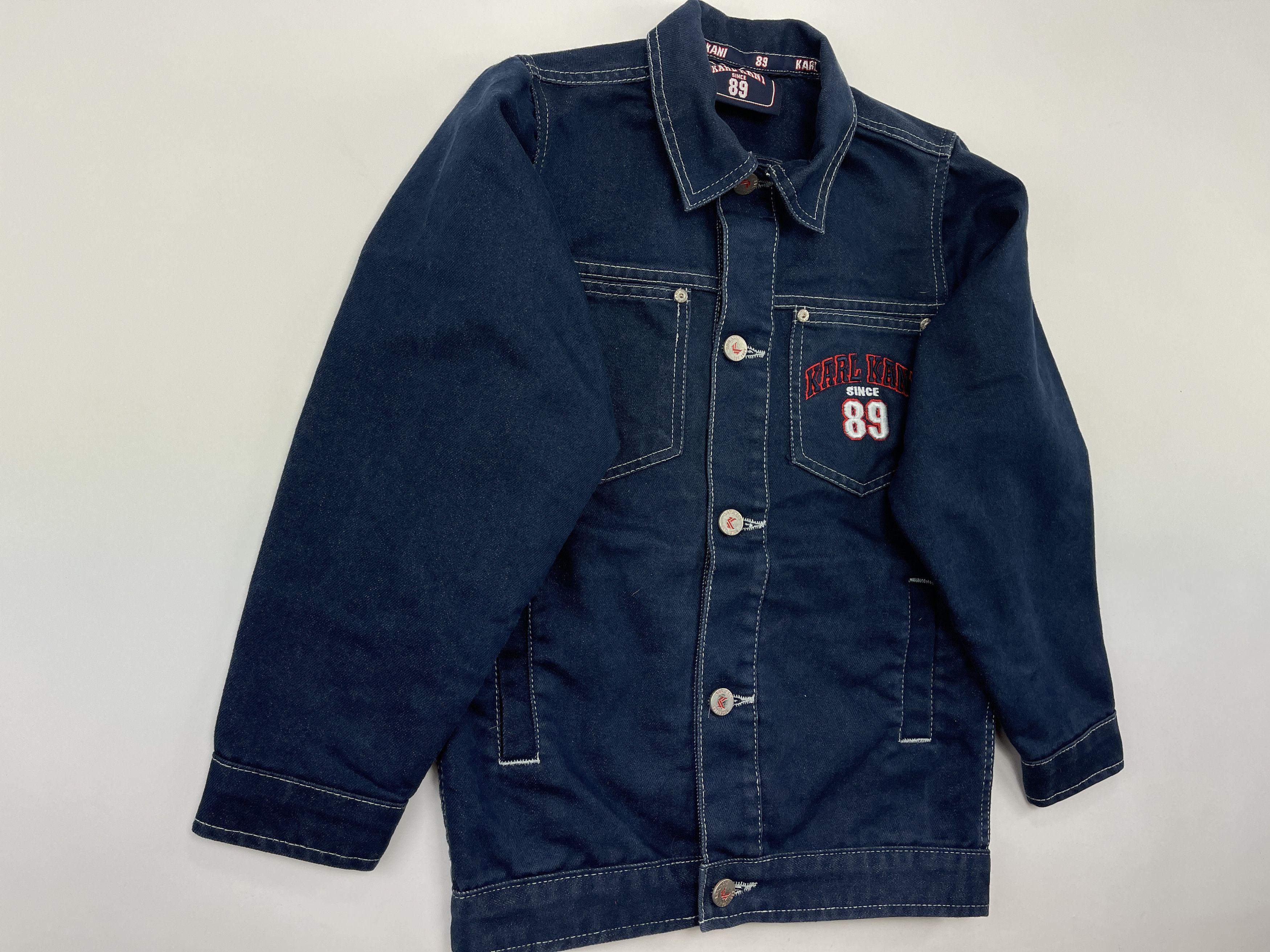 Karl Kani Womens Karl Kani jeans jacket, vintage Kani Ladies denim XS Size XS / US 0-2 / IT 36-38 - 6 Thumbnail