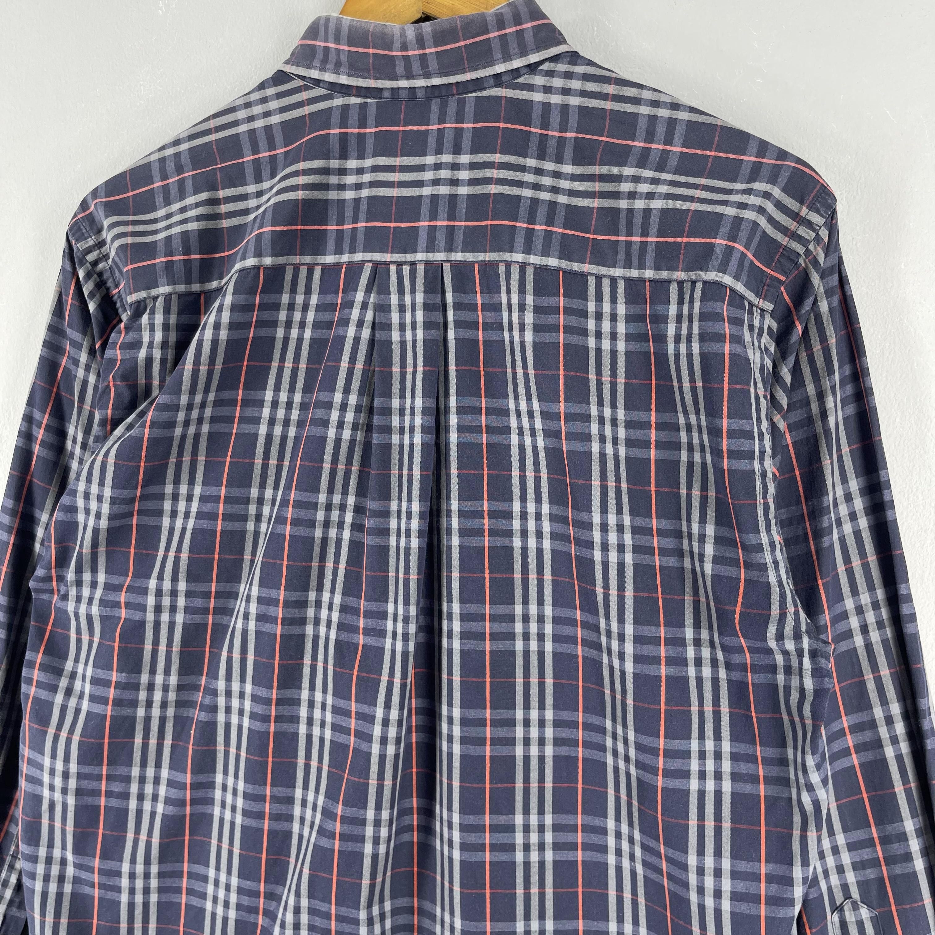 Burberry Vintage BURBERRYS Nova Check Button Up Shirt Size US M / EU 48-50 / 2 - 9 Thumbnail