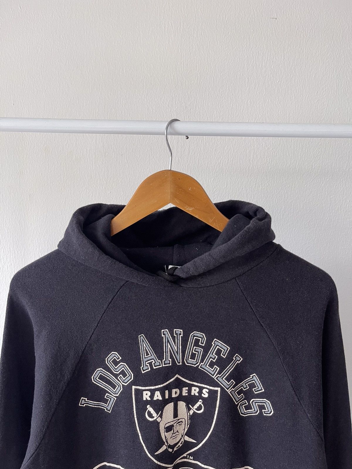 Champion × Vintage 80s Champion Los Angeles RAIDERS Hoodie Size US M / EU 48-50 / 2 - 4 Thumbnail