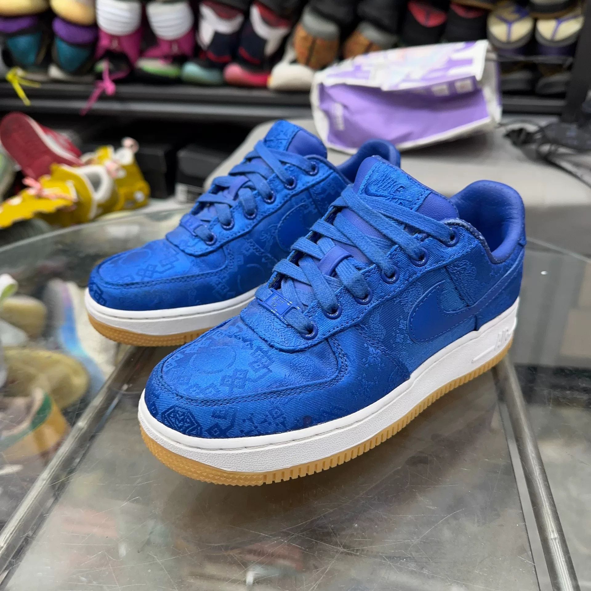 Nike Nike Silk Blue Lowtop Sneakers 36 Men Size US 5 / EU 37 - 1 Thumbnail