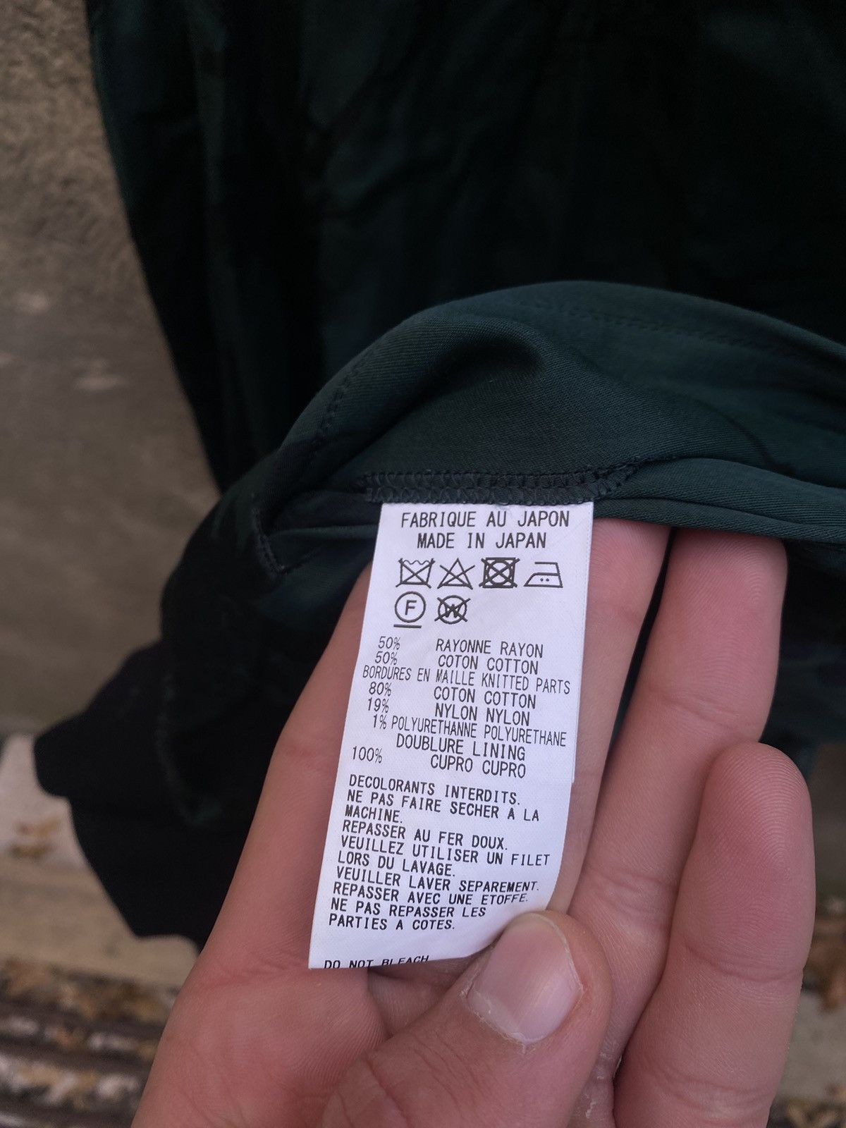 Y's × Yohji Yamamoto Y’s by Yohji Yamamoto Flowered Overprinted Jacket Size L / US 10 / IT 46 - 8 Thumbnail