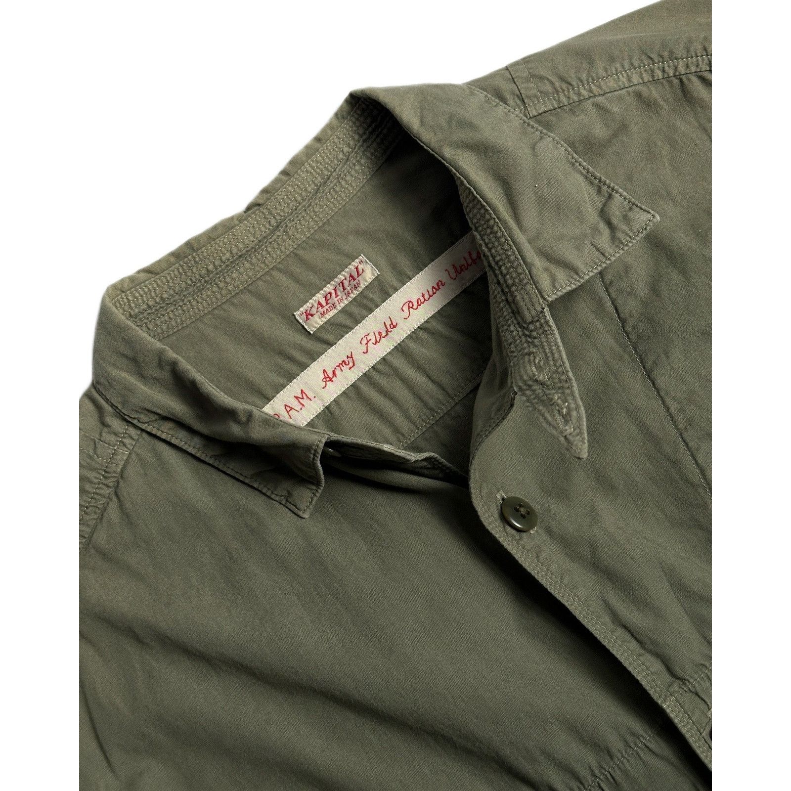 Kapital Kapital Military Button Up Shirt Size US M / EU 48-50 / 2 - 2 Thumbnail