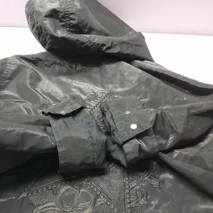 Dior Dior Dior Black Hooded Zip Jacket 0079-2507 Size US L / EU 52-54 / 3 - 8 Thumbnail