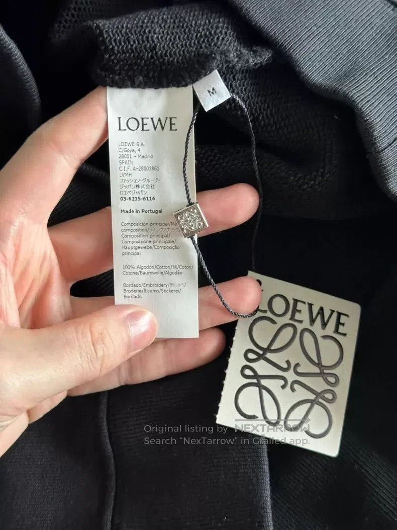 Loewe Loewe Leather Patch Wool Coat Size M / US 6-8 / IT 42-44 - 4 Thumbnail
