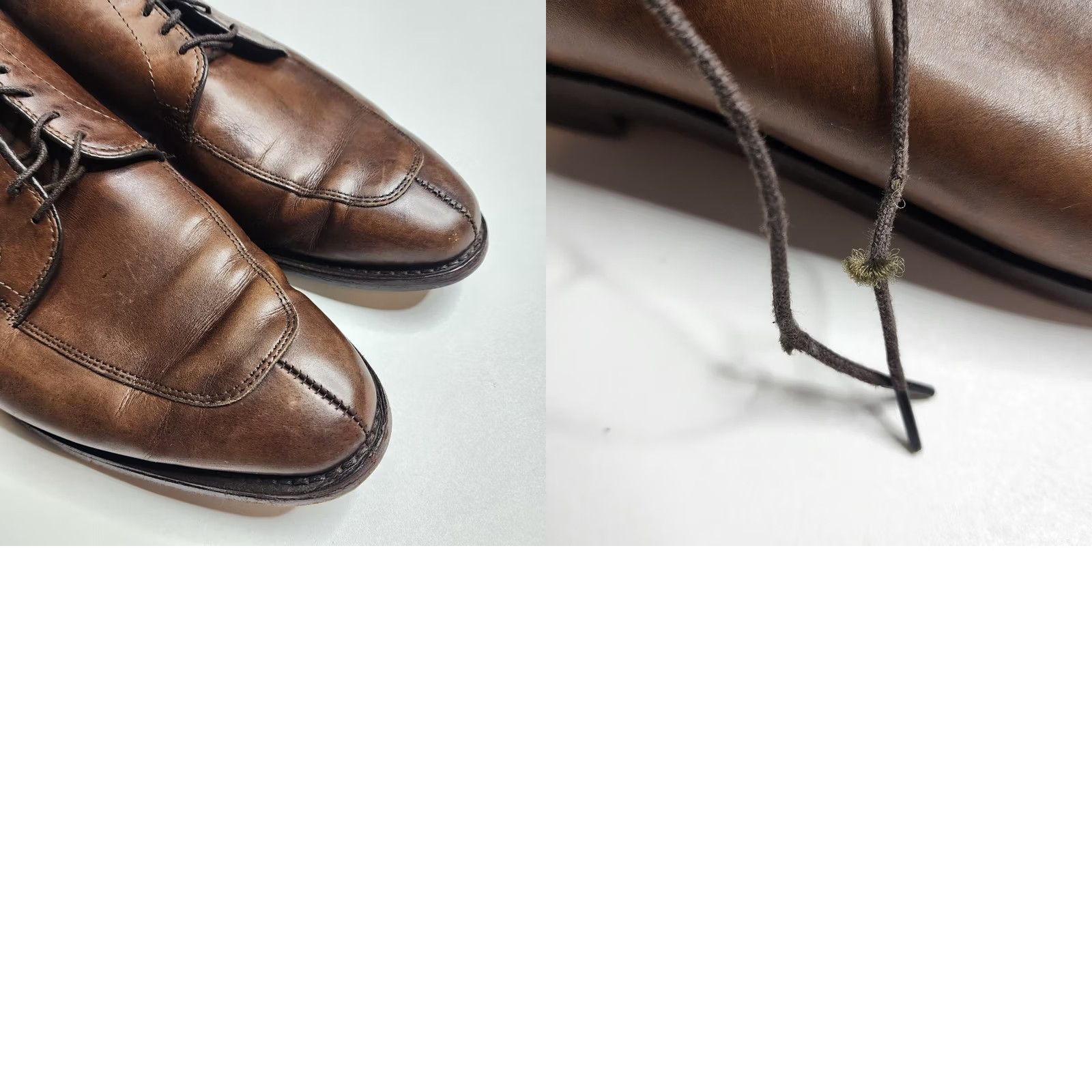 Allen Edmonds Allen Edmonds Delray Dress Oxford Lace Up Oxfords Vero Cuoio Brown Leather 11 D Mens Shoes Size US 11 / EU 44 - 8 Thumbnail