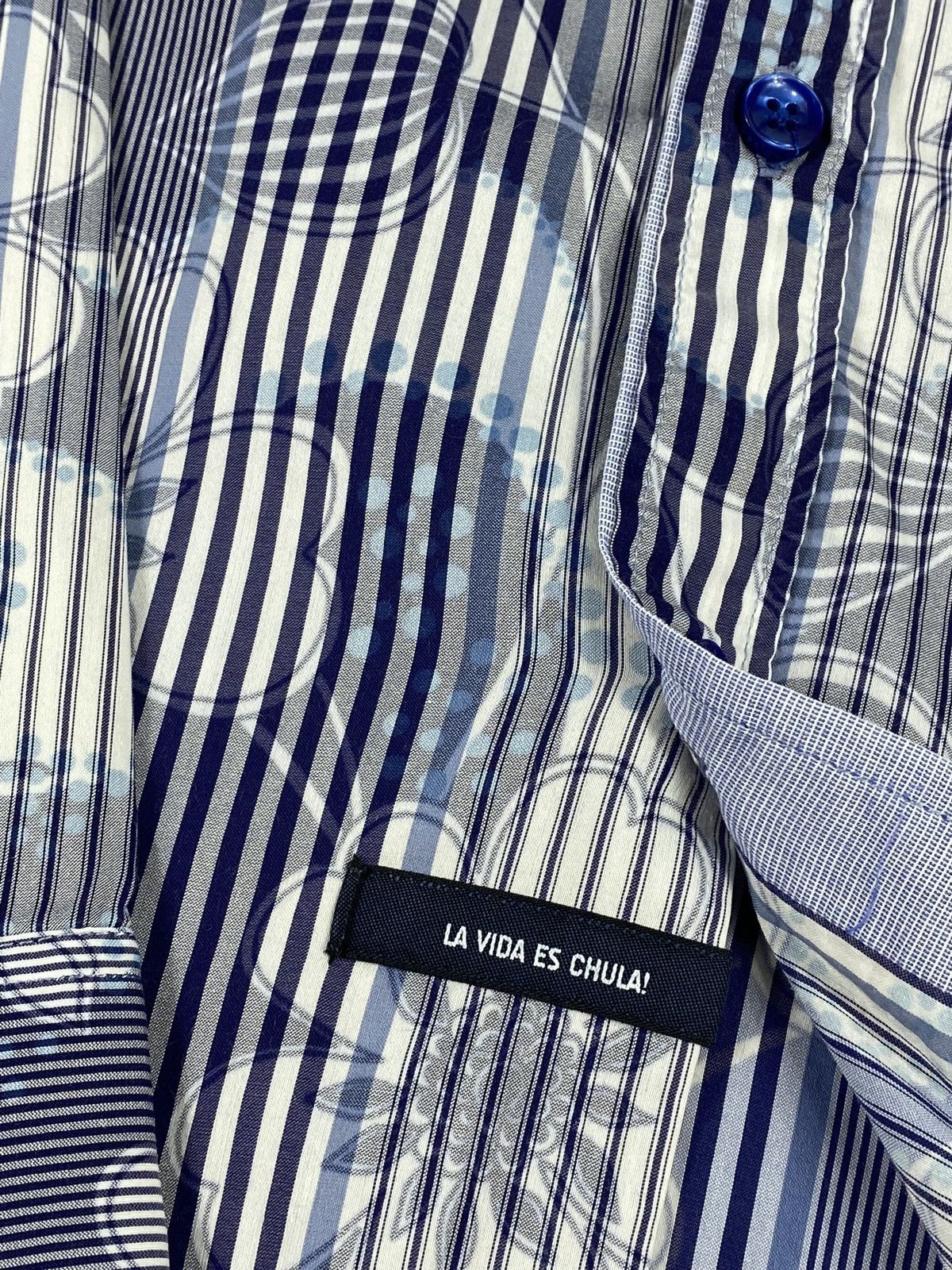 Desigual 🔥LASTDROP🔥 Desigual Striped Flowers Etro Design Style Shirt Size US XL / EU 56 / 4 - 5 Thumbnail