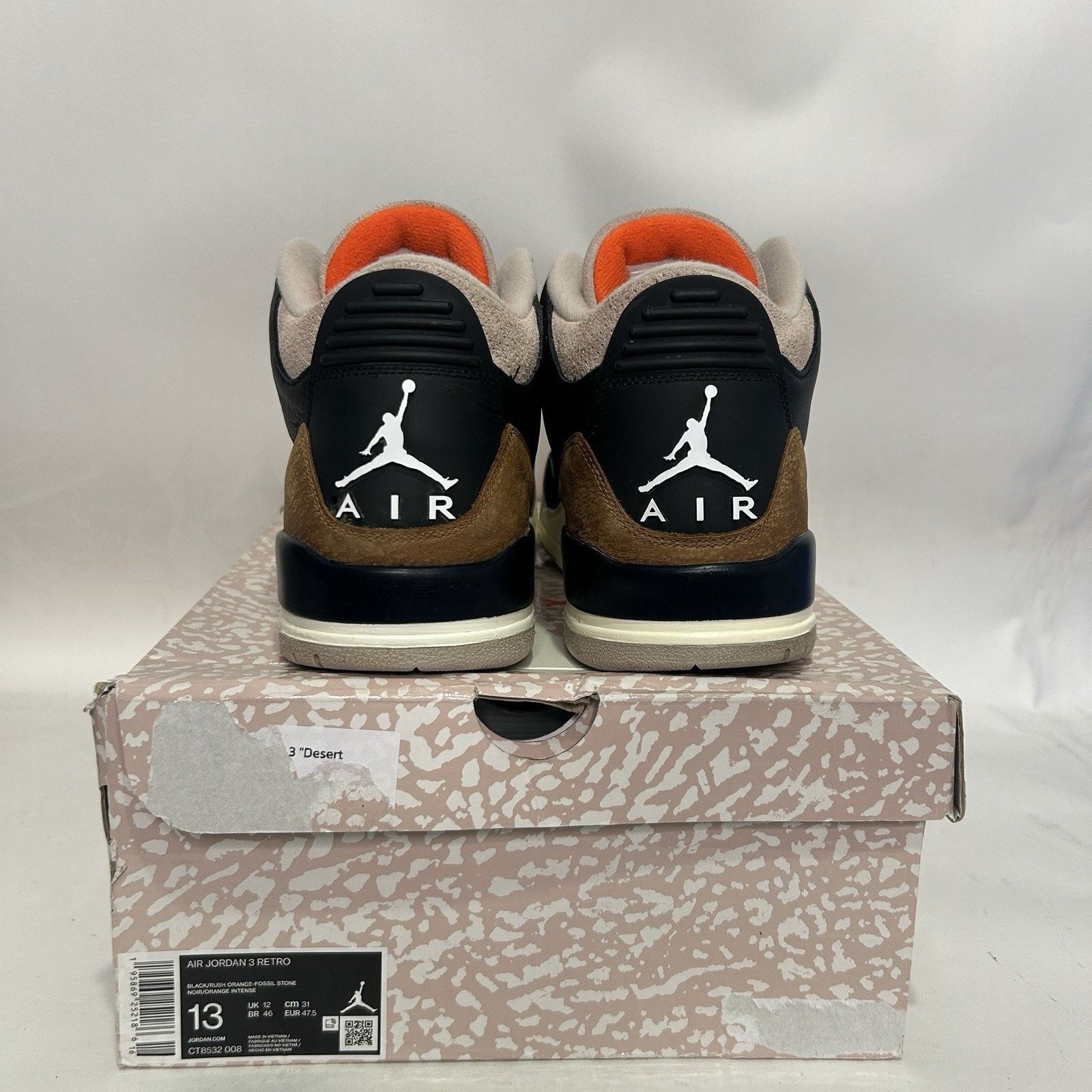 Jordan Brand Nike Air Jordan 3 Retro OG “Desert Elephant” Size US 13 / EU 46 - 5 Thumbnail