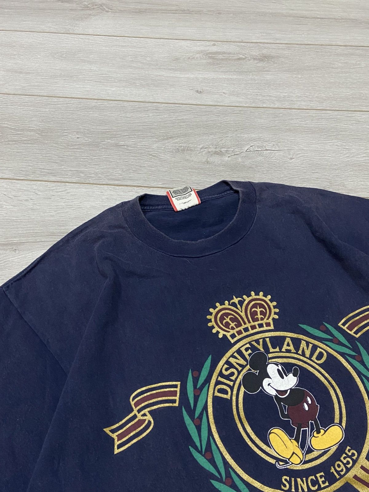 Disney Disneyland Mickey Mouse made in USA vintage t-shirt Size US XL / EU 56 / 4 - 6 Thumbnail