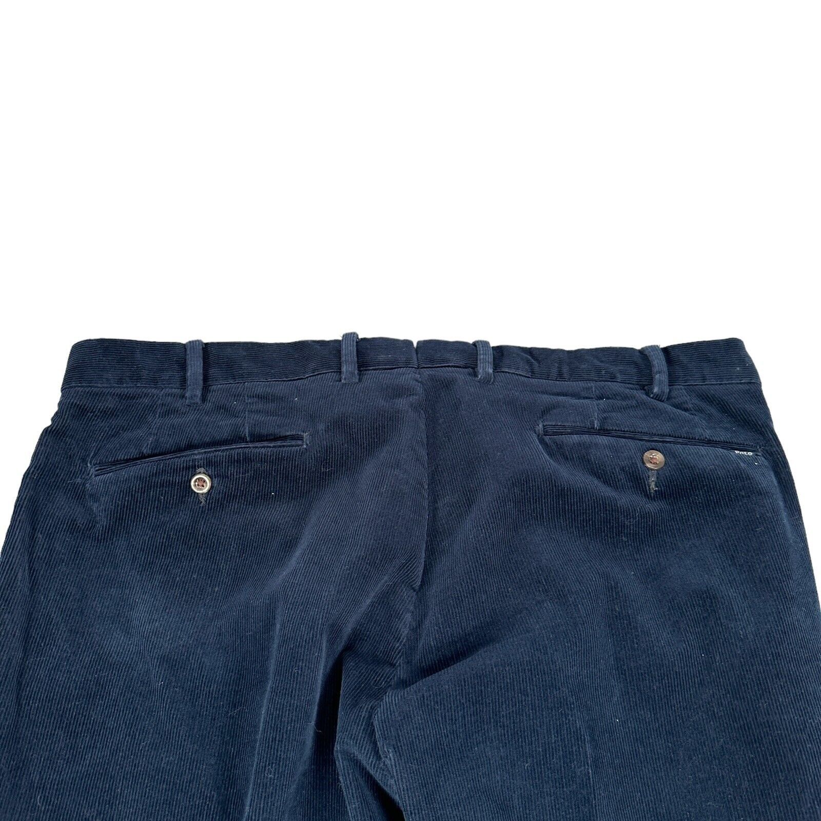 Polo Ralph Lauren Polo Ralph Lauren Corduroy Pants Men’s 38 x 29.5 Navy Blue Size US 38 / EU 54 - 4 Thumbnail