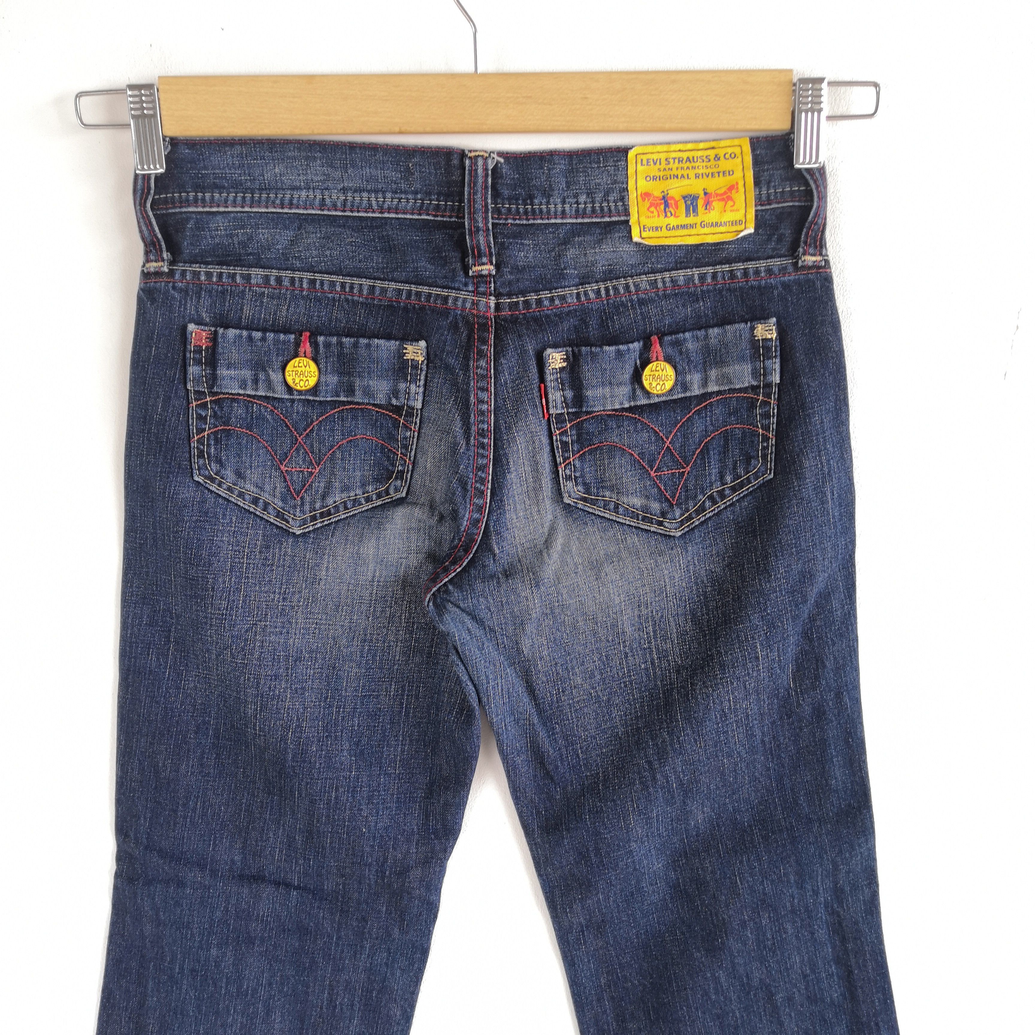 Levi's Vintage Levis Distressed Jeans Levi's Stonewash Faded Denim Size 24" / US 00 / IT 34 - 4 Thumbnail