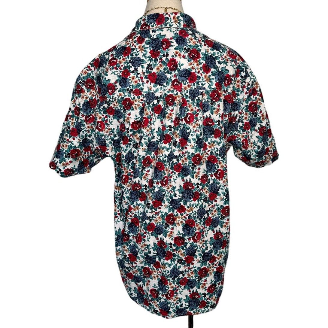 Vintage Vintage Woolrich cotton floral button down shirt size large Size L / US 10 / IT 46 - 4 Thumbnail