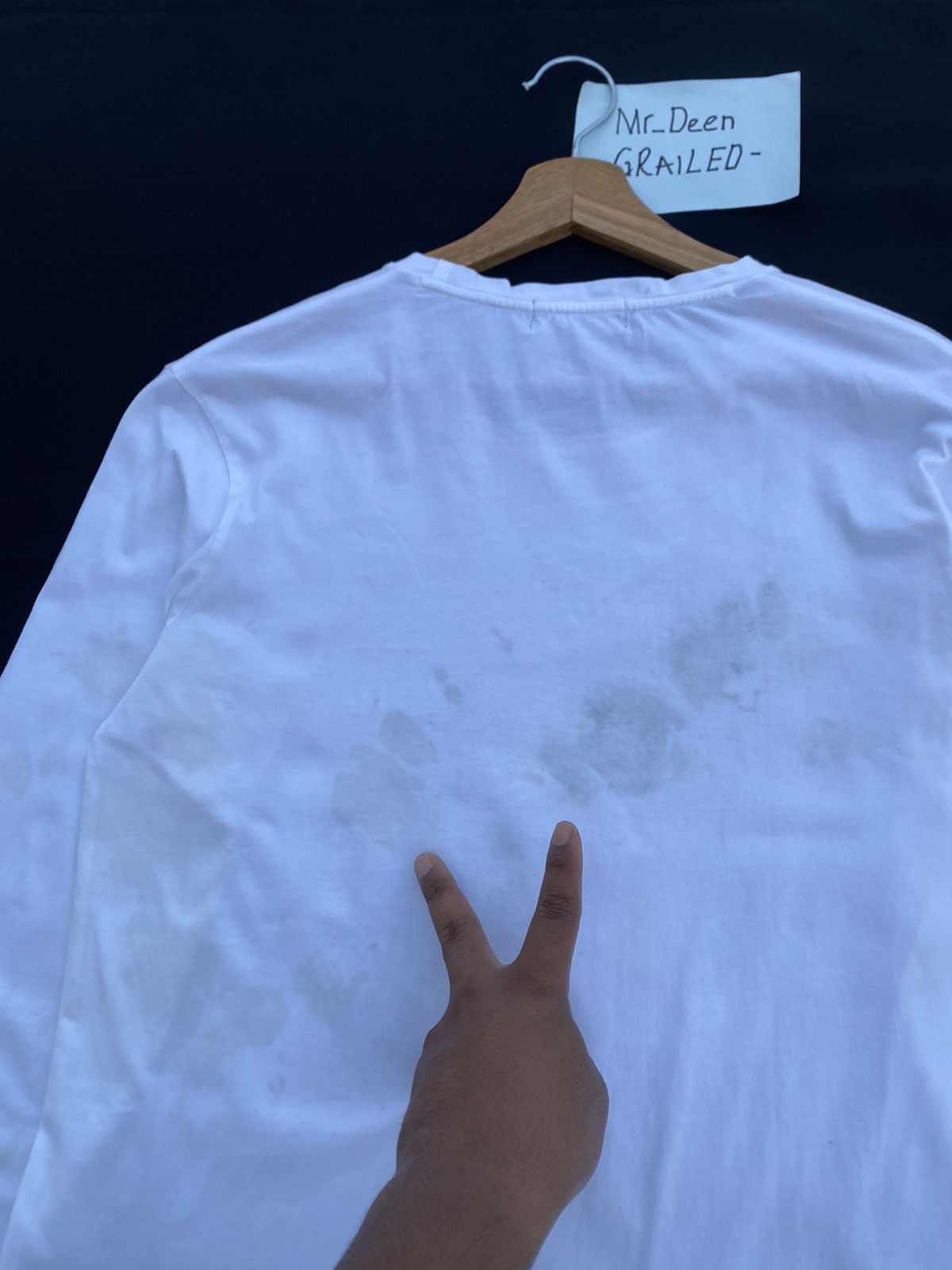 Comme des Garcons Rare Comme Des Garcons Homme Longsleeve Tshirt Size US L / EU 52-54 / 3 - 25 Thumbnail