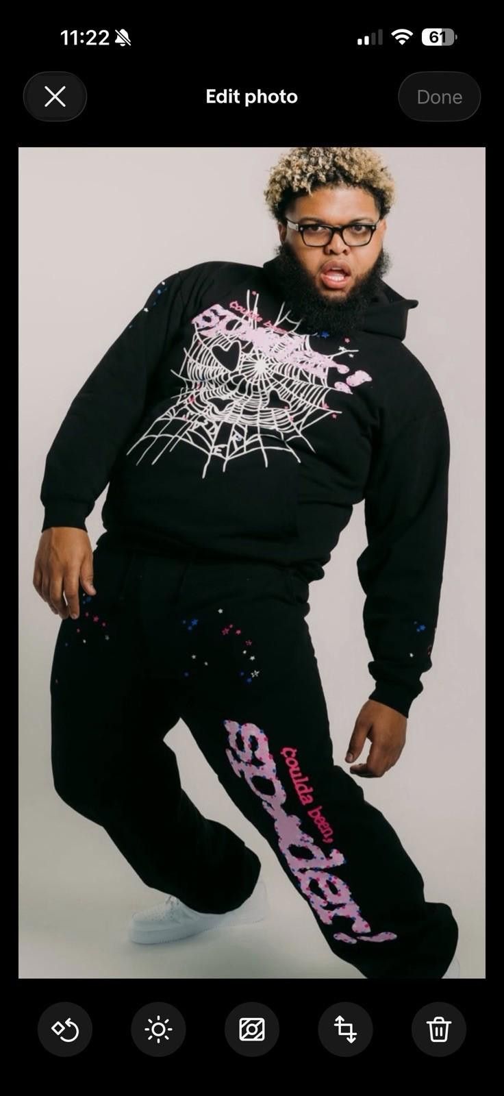 Sp5der Sp5der X Coulda Been Records Hoodie Size (Medium) 2026 Size US M / EU 48-50 / 2 - 11 Thumbnail