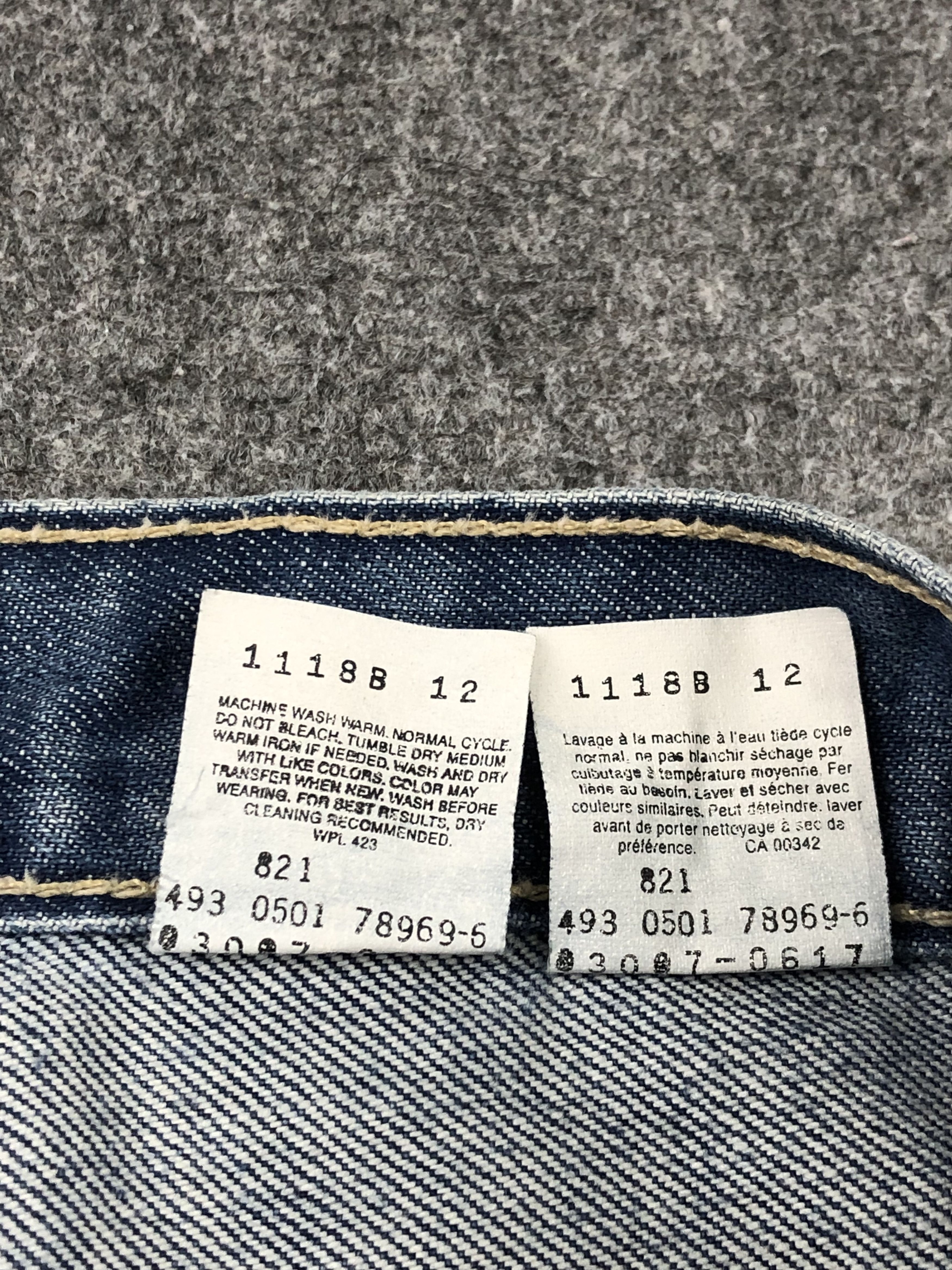 Levi's Vintage Levis 501 Faded Blue Jeans DPP0258 Size US 32 / EU 48 - 6 Thumbnail