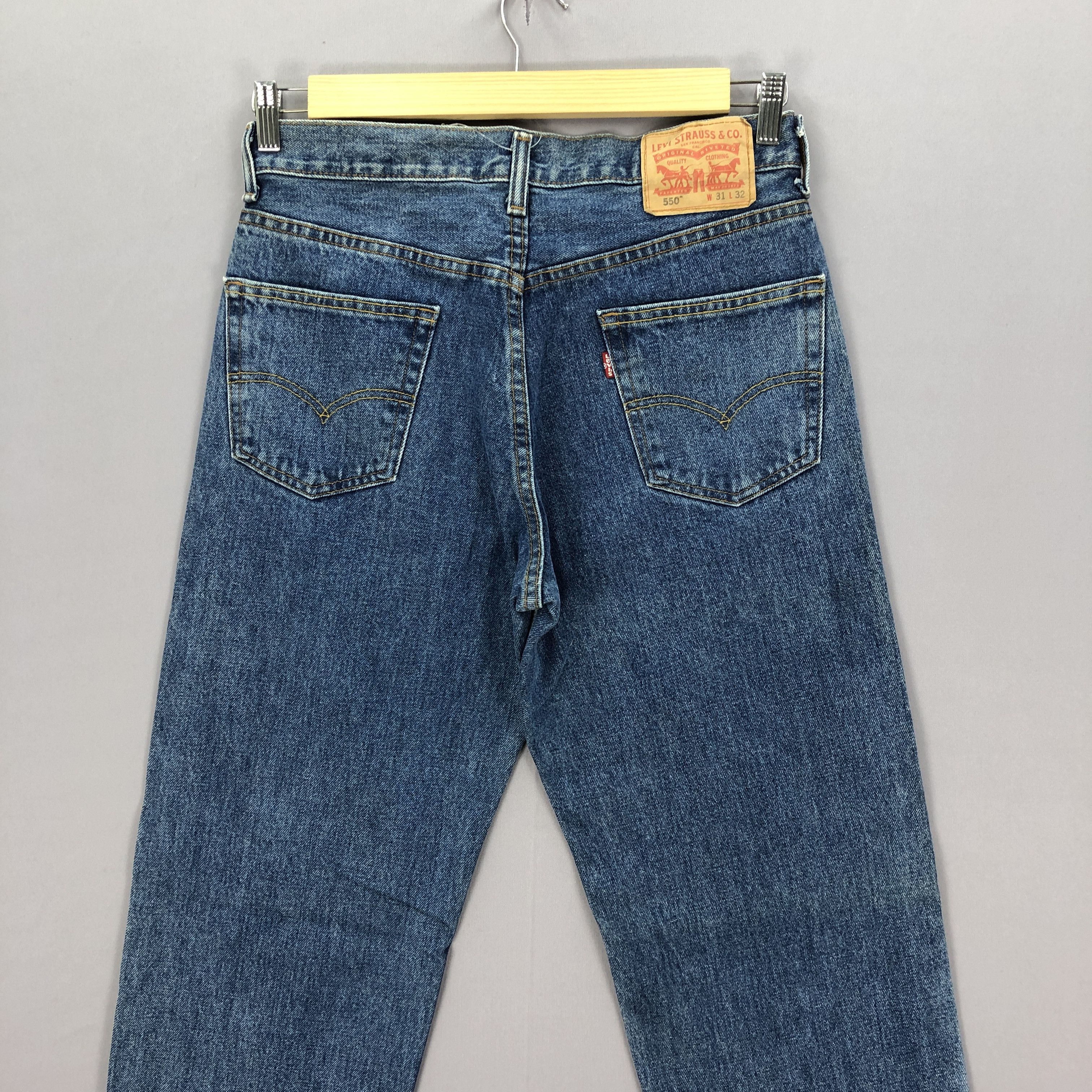 Levi's Vintage Levis Baggy Jeans Levi's 505 Stonewash Faded Denim Size US 30 / EU 46 - 4 Thumbnail
