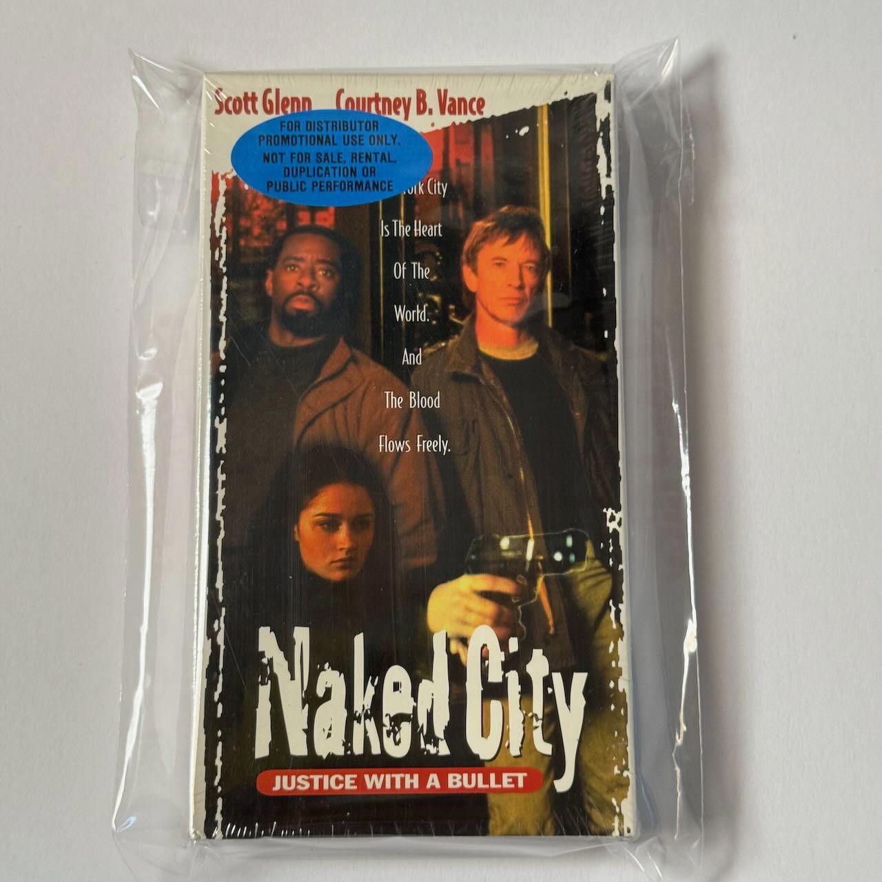 Designer ULTRA RARE Naked City Justice with a Bullet VHS 1998 DS DEMO Size ONE SIZE - 8 Thumbnail