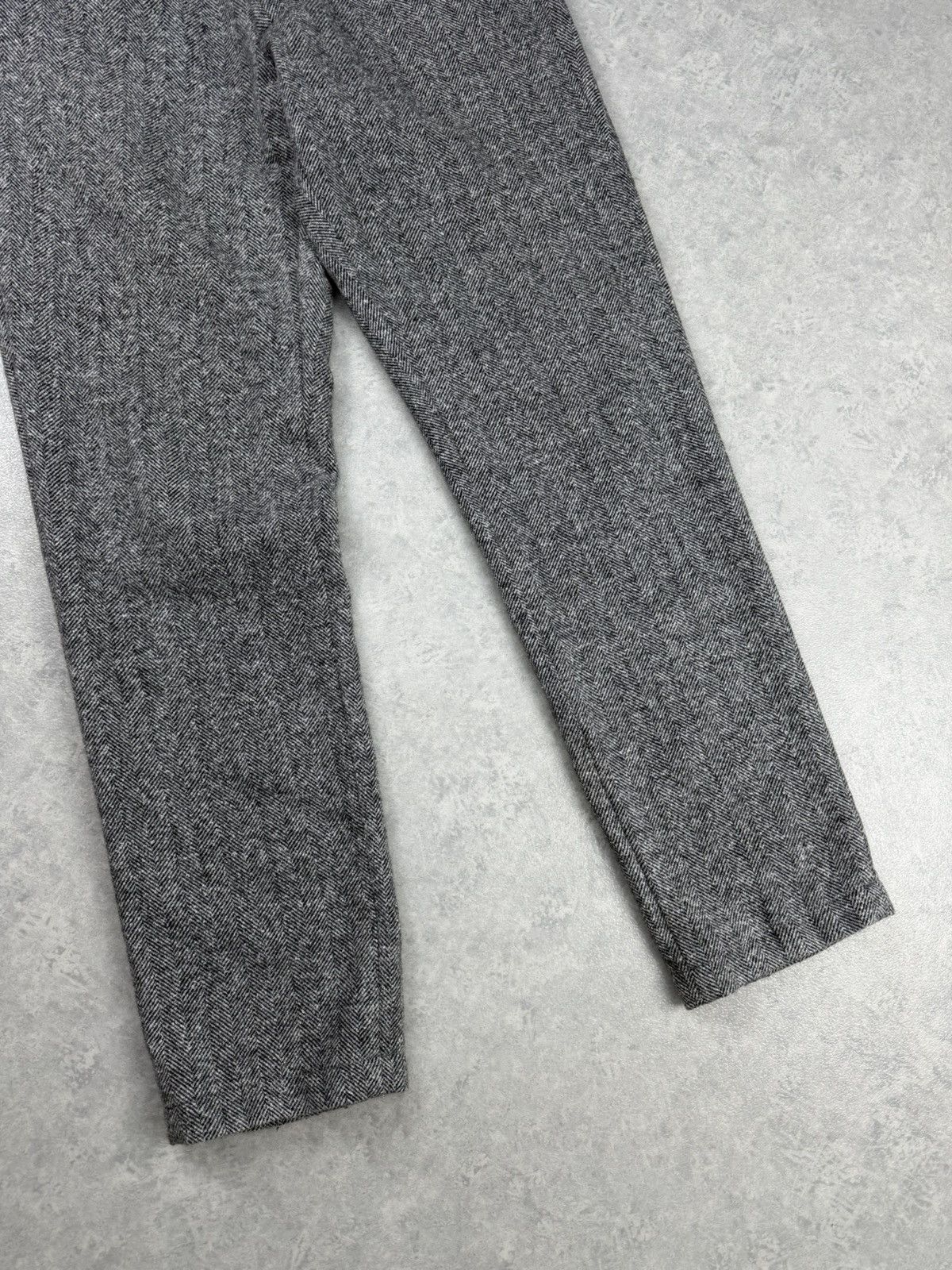 Other BRO-SHIP Wool/Cotton Pants Size 34 EU 50 Grey Herringbone Size US 34 / EU 50 - 2 Thumbnail